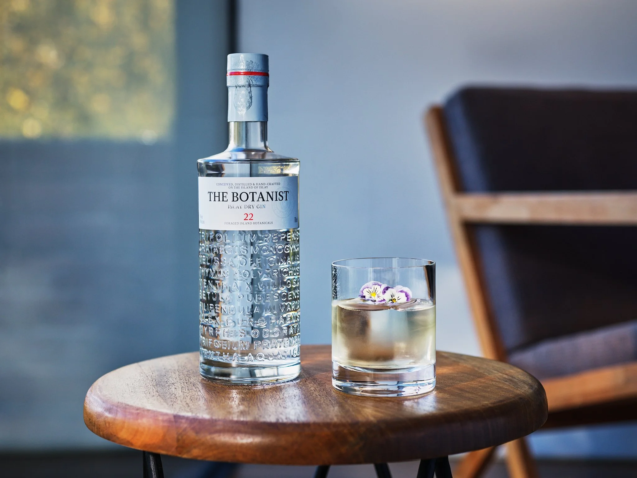 The Botanist Gin White Negroni. Drinks Photography by Maker