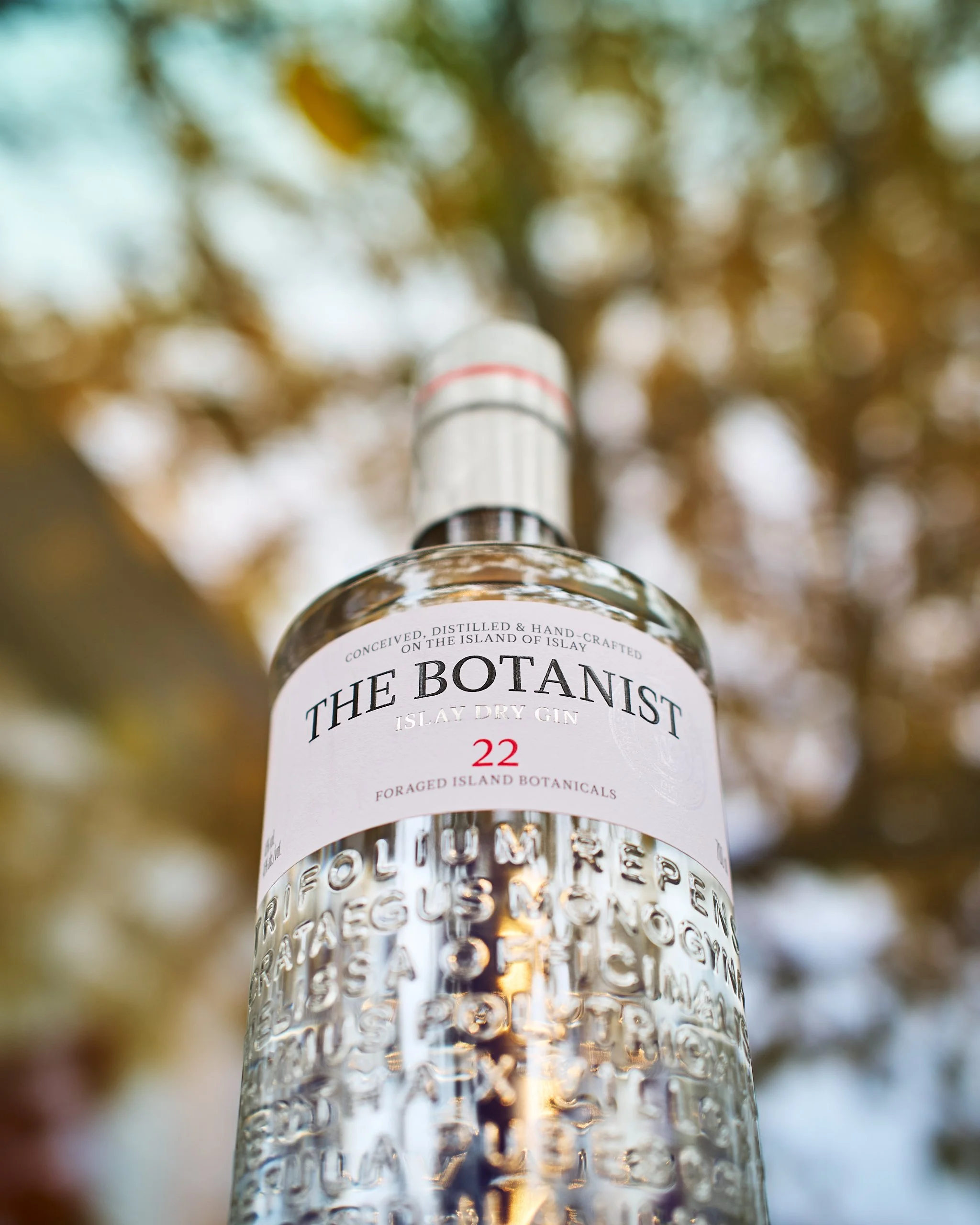 The Botanist Gin. Product Photography by Maker