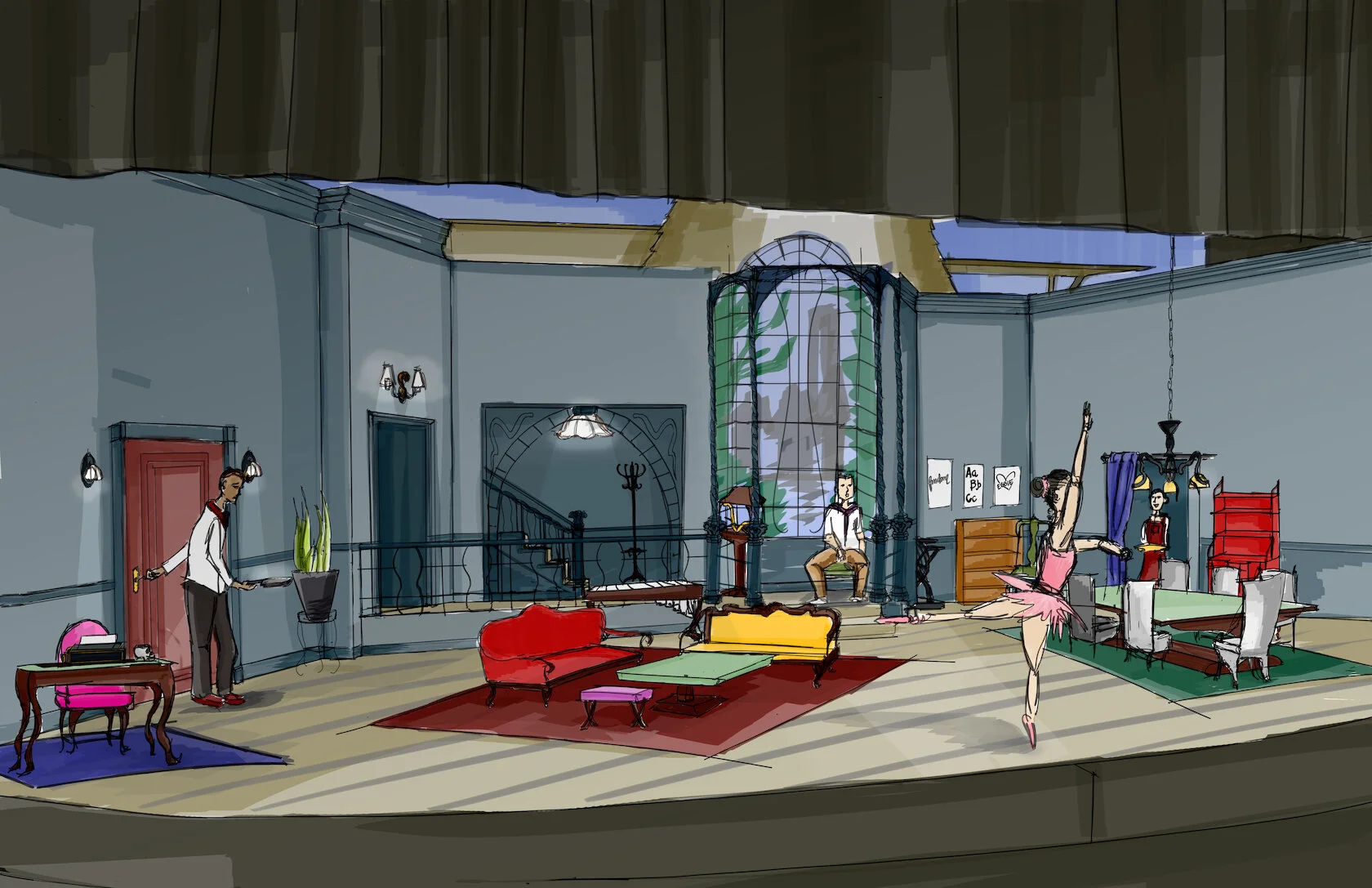 Scenic Render: Color Block