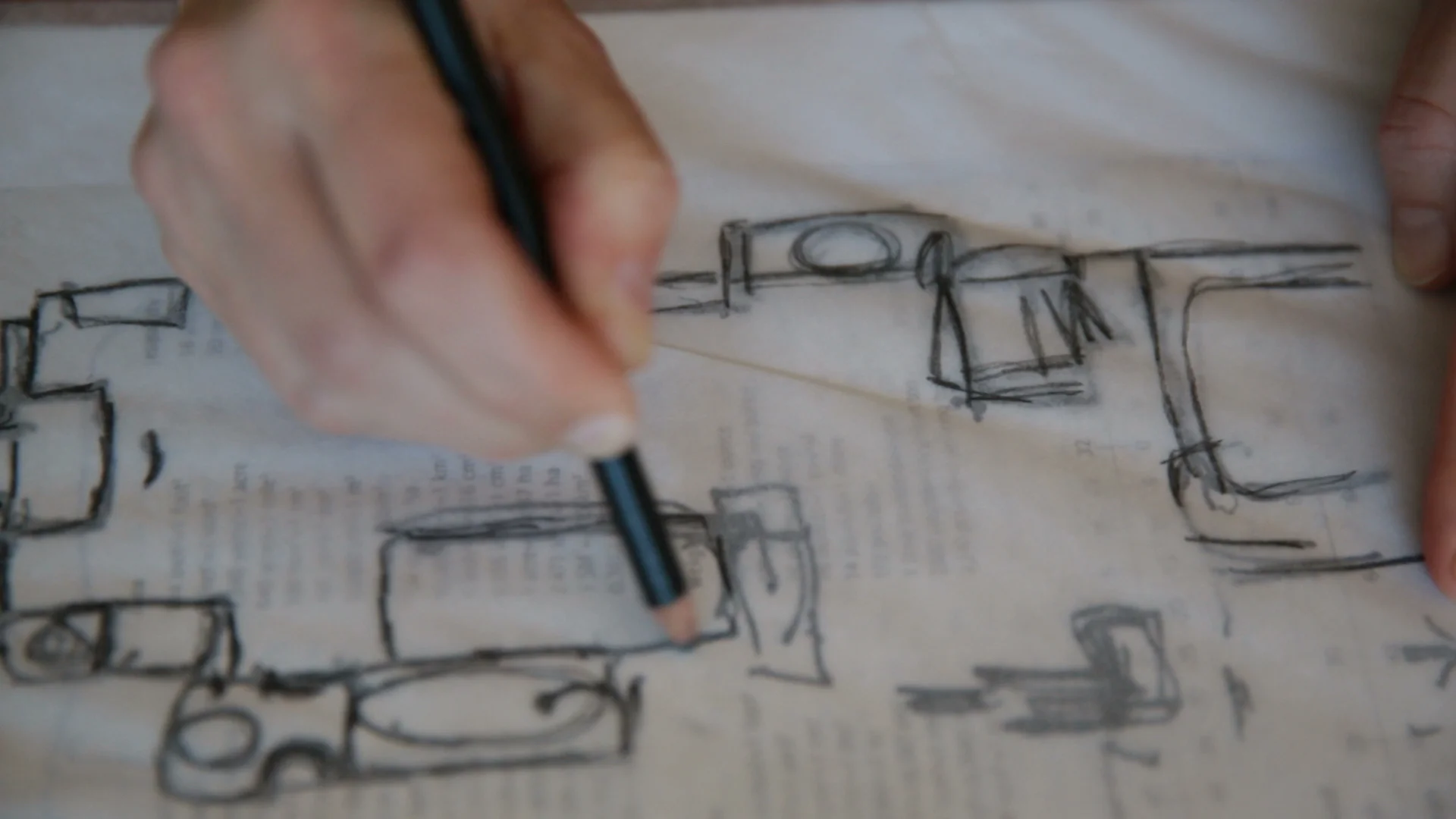 Site: Sorel, video still, 2018. 