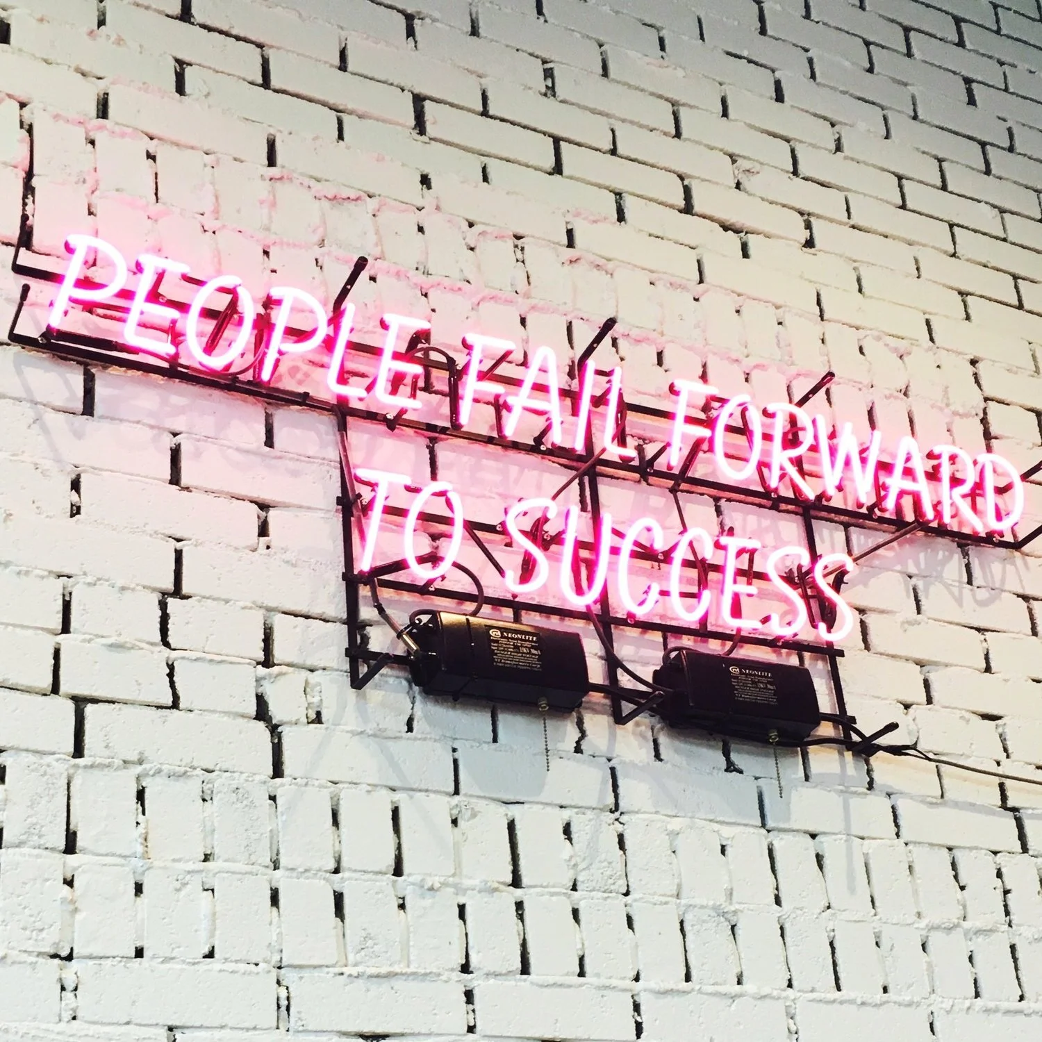 LOOKING AT FAILURE AS THE OPPORTUNITY IT TRULY IS