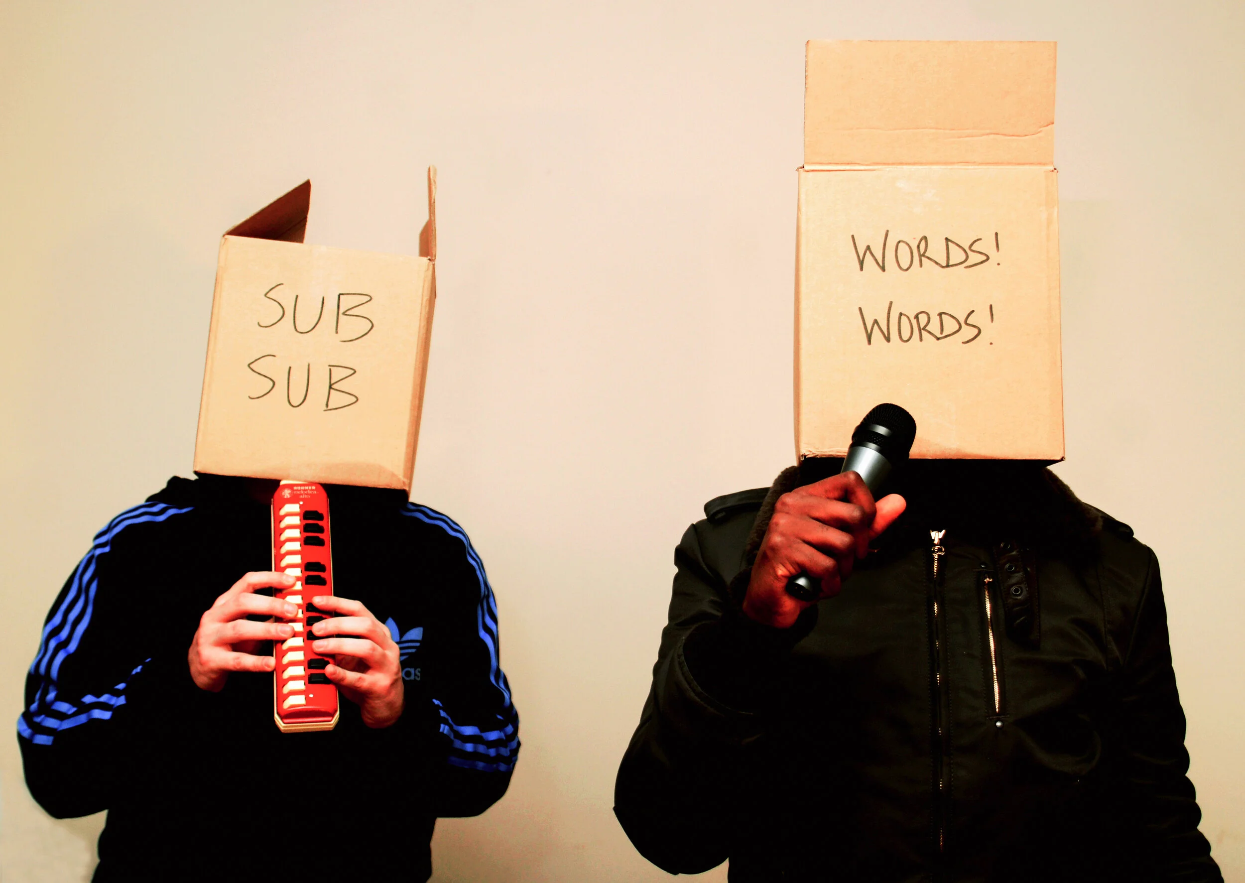 A4 PRINT: Kode9 + The Space Ape - Sub Sub, Words Words