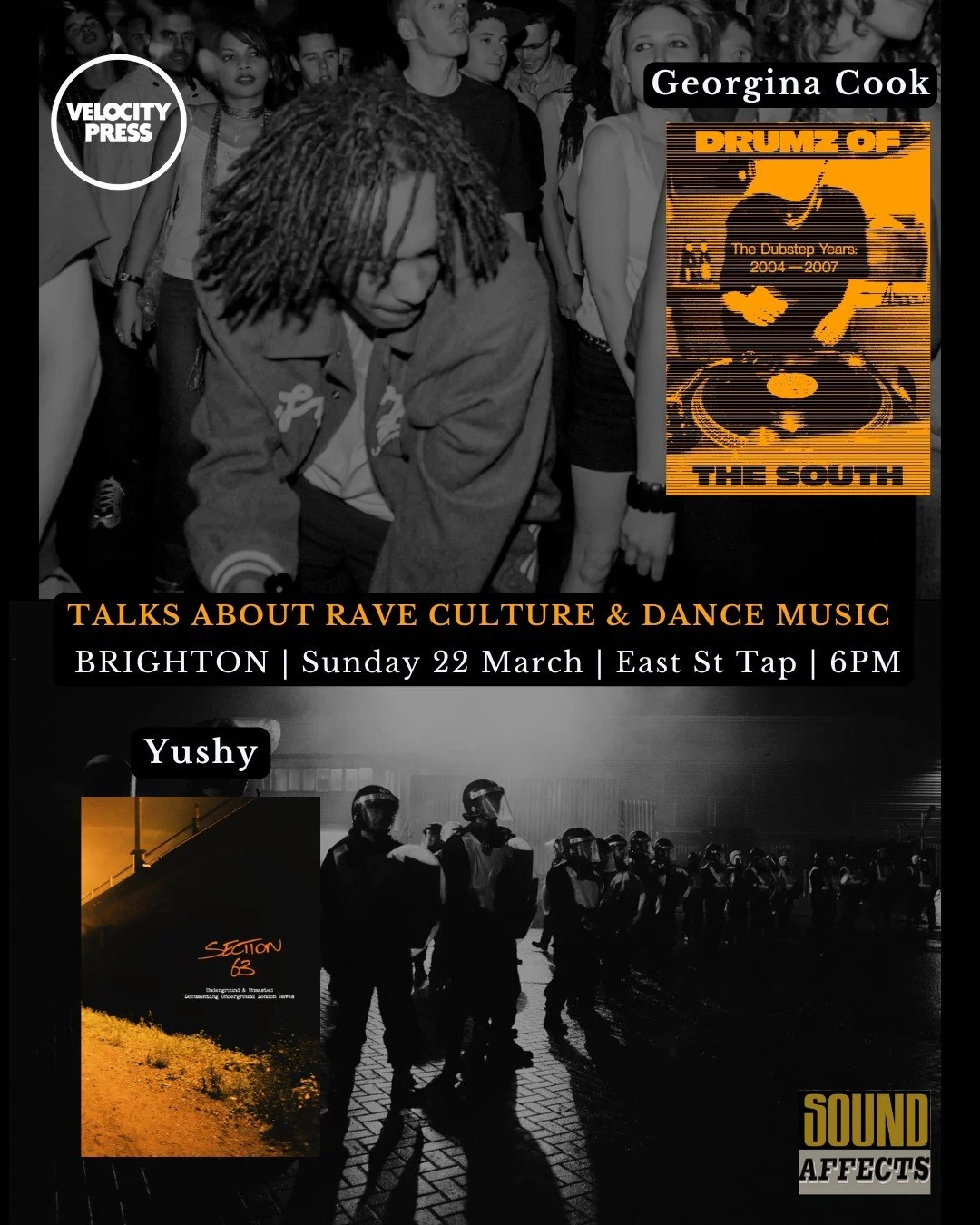 Speaking at Sound Affects Sunday, 22nd March