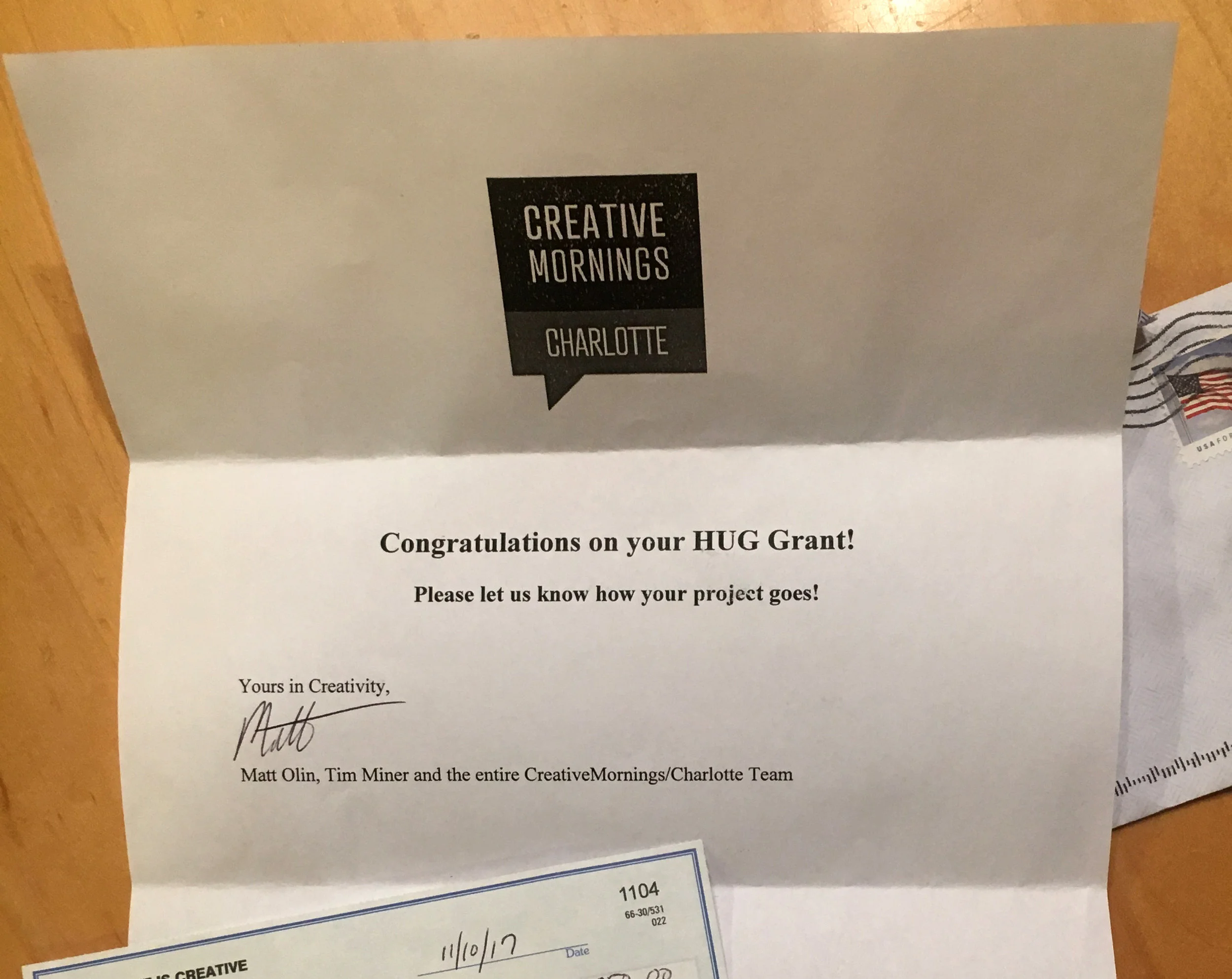 My Father’s Brothers Wins a Grant