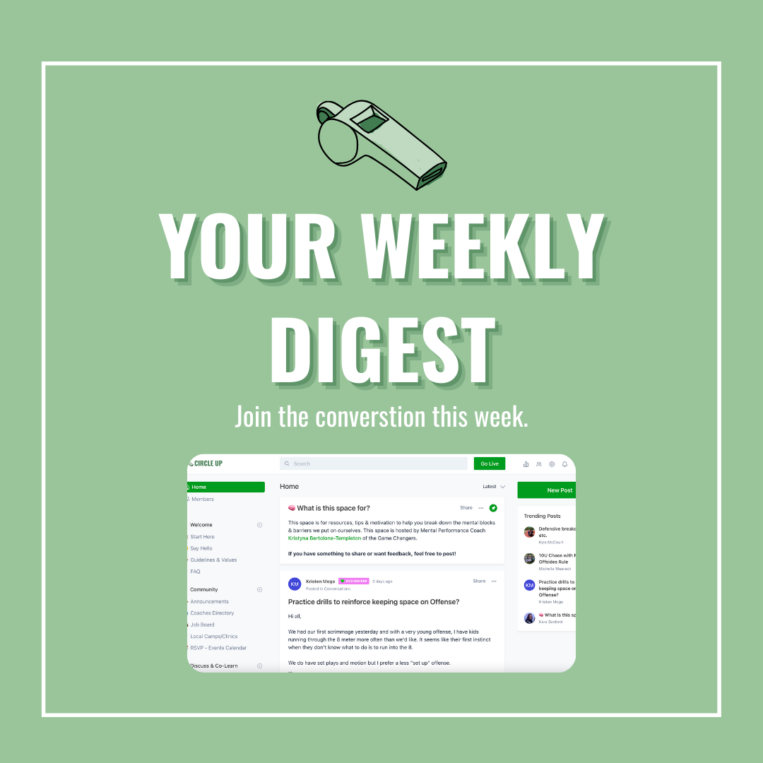 Weekly Digest: April Week 1/2 — Womens Lax Drills