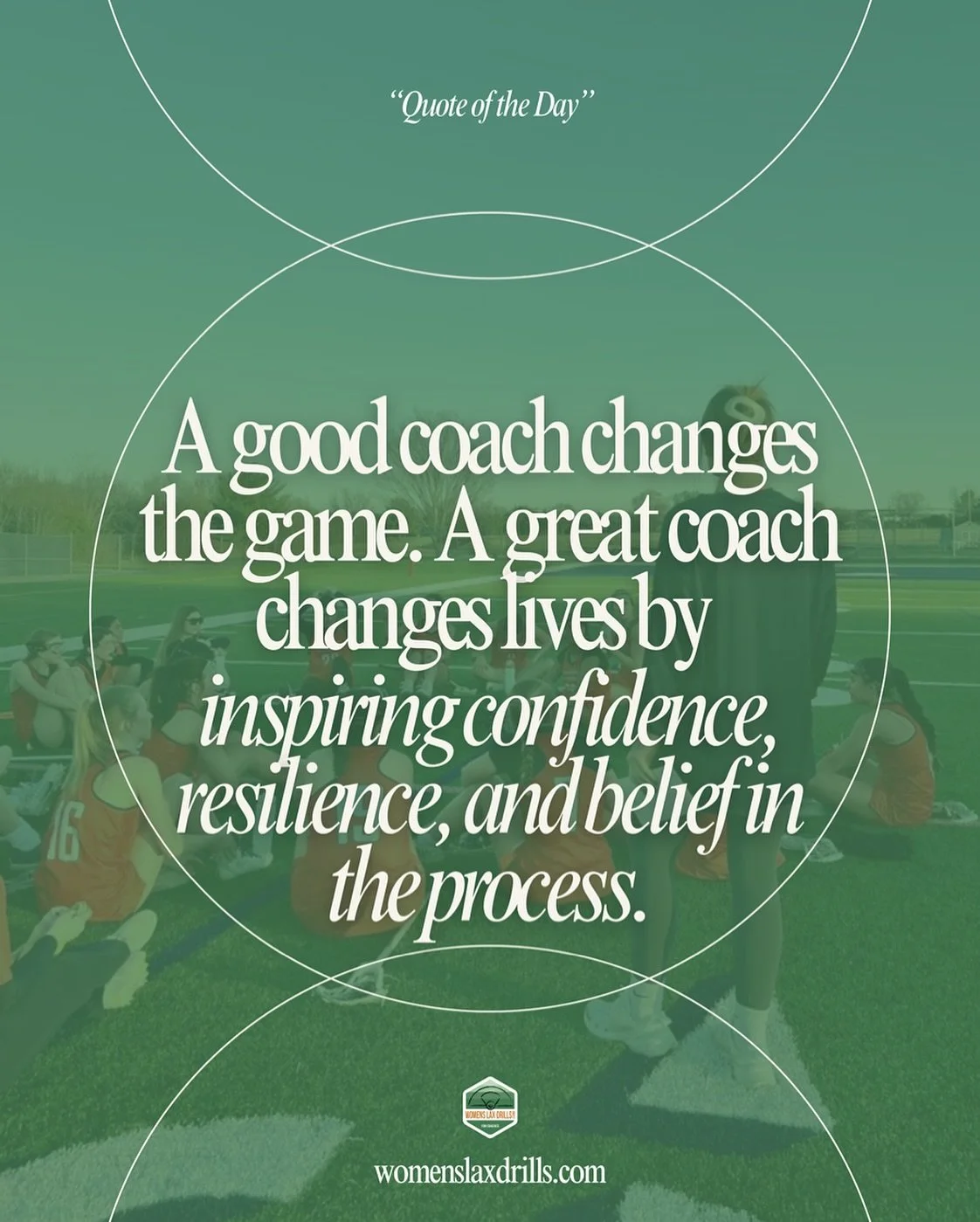 We strive to not only be good coaches but GREAT coaches💯💚the impact you leave will stick with them for the rest of their lives. Teach, lead &amp; empower your players💪