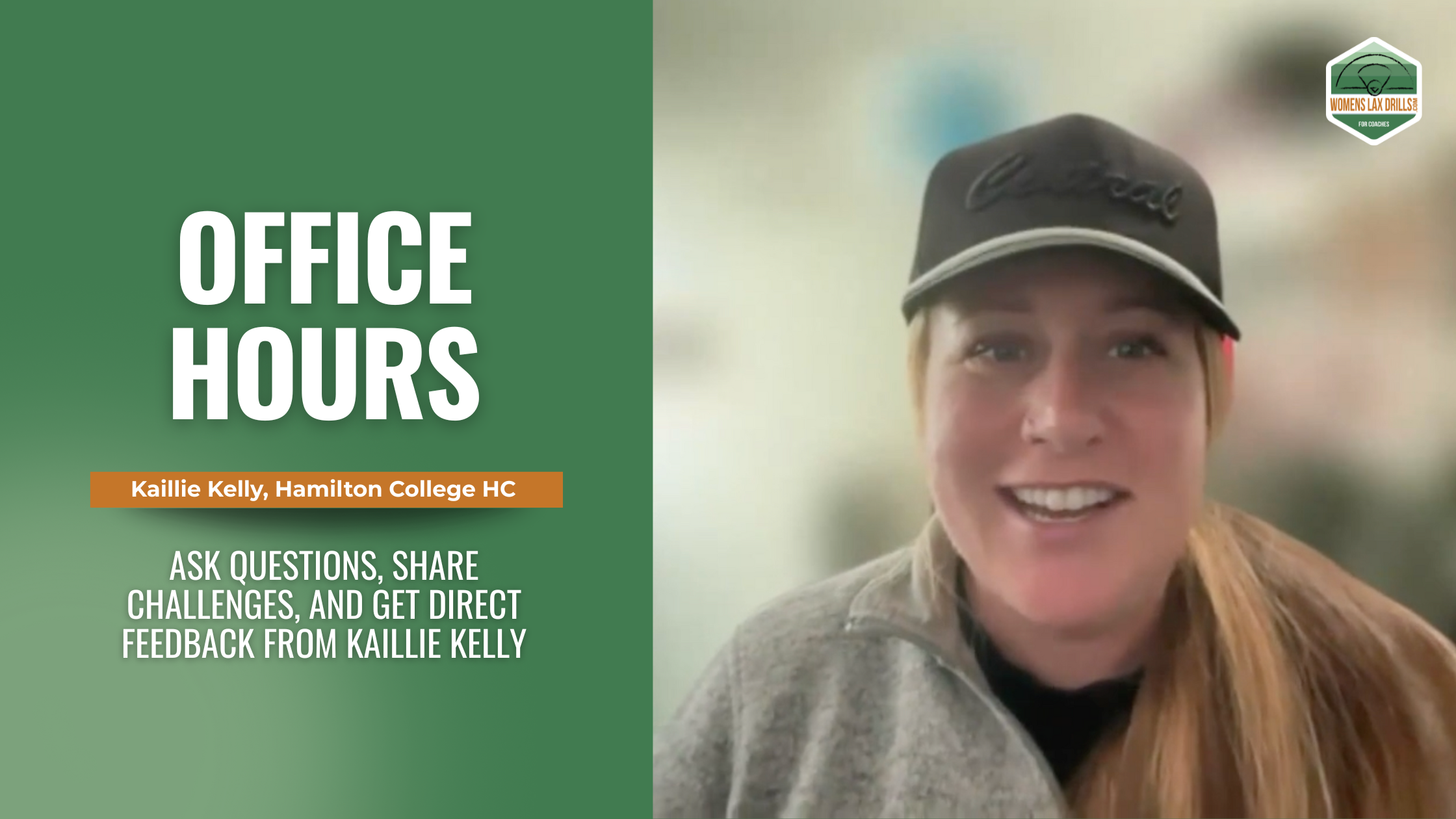 Office Hours with a College Head Coach - Kaillie Kelly