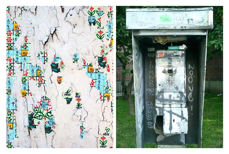 Scratching Chance #4 (Diptych)