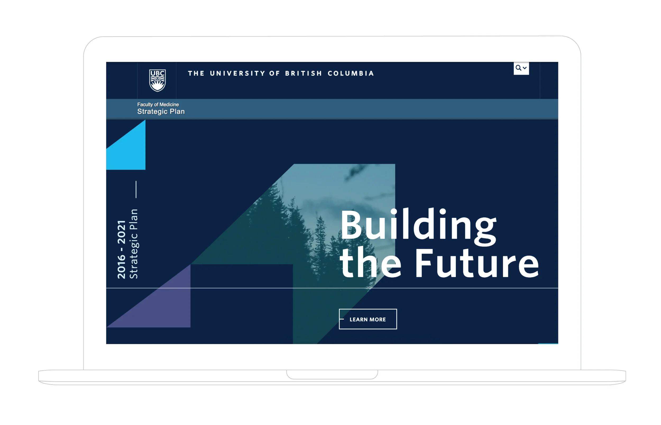 Here are two websites I designed for the UBC Faculty of Medicine. The Strategic Plan website was created to digitize UBC's 2016-2021 Strategic Plan. Our goal was to create a website that was dynamic and interactive but illustrated the information in a straightforward manner. Visit the website. Pathways is a online magazine for the Faculty of Medicine that showcases that discoveries, learnings and innovations that happen within and outside the UBC campus. The task was to design a web layout that was flexible for multiple issues that will have different media and stories. Illustration by John Belisle. Visit the website. Firm: Signals Design Group