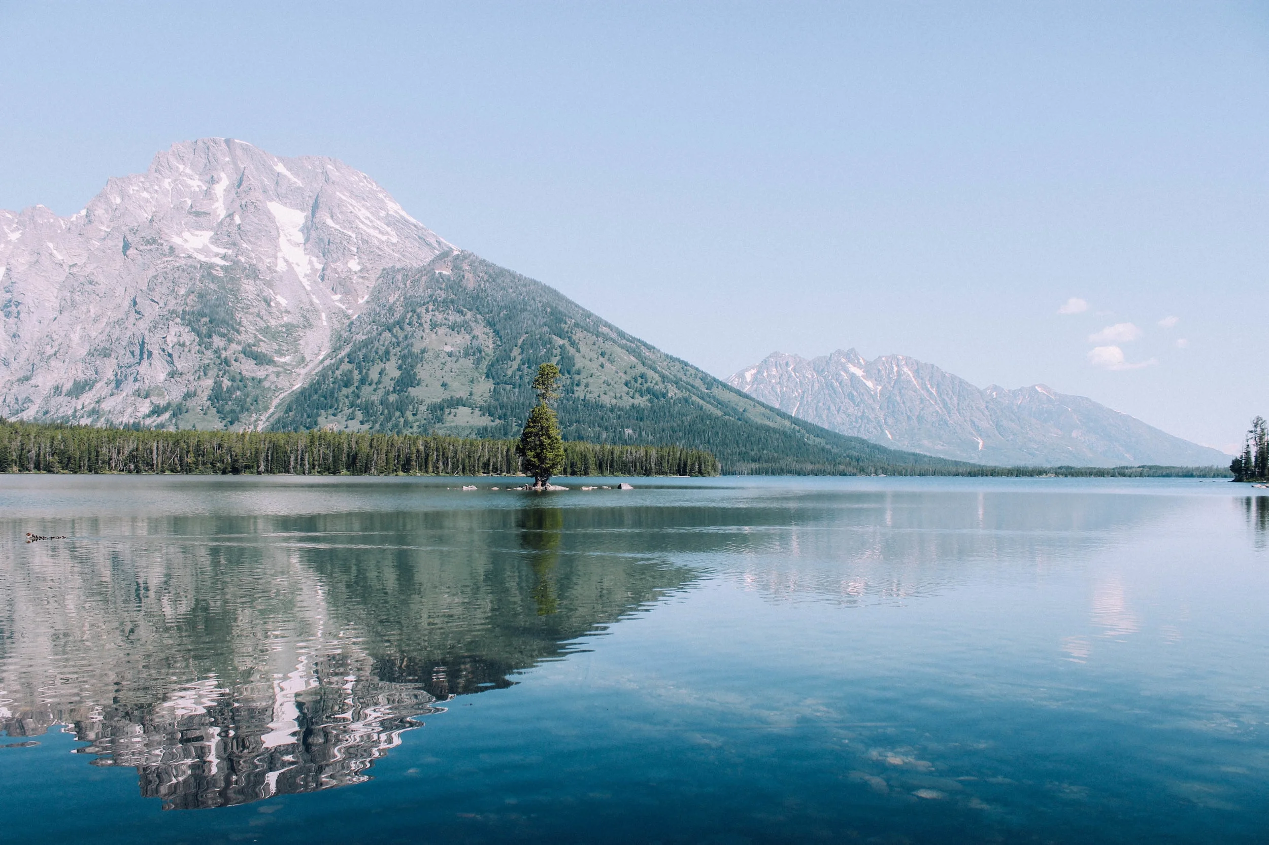Leigh Lake, Grand Teton National Park, WY