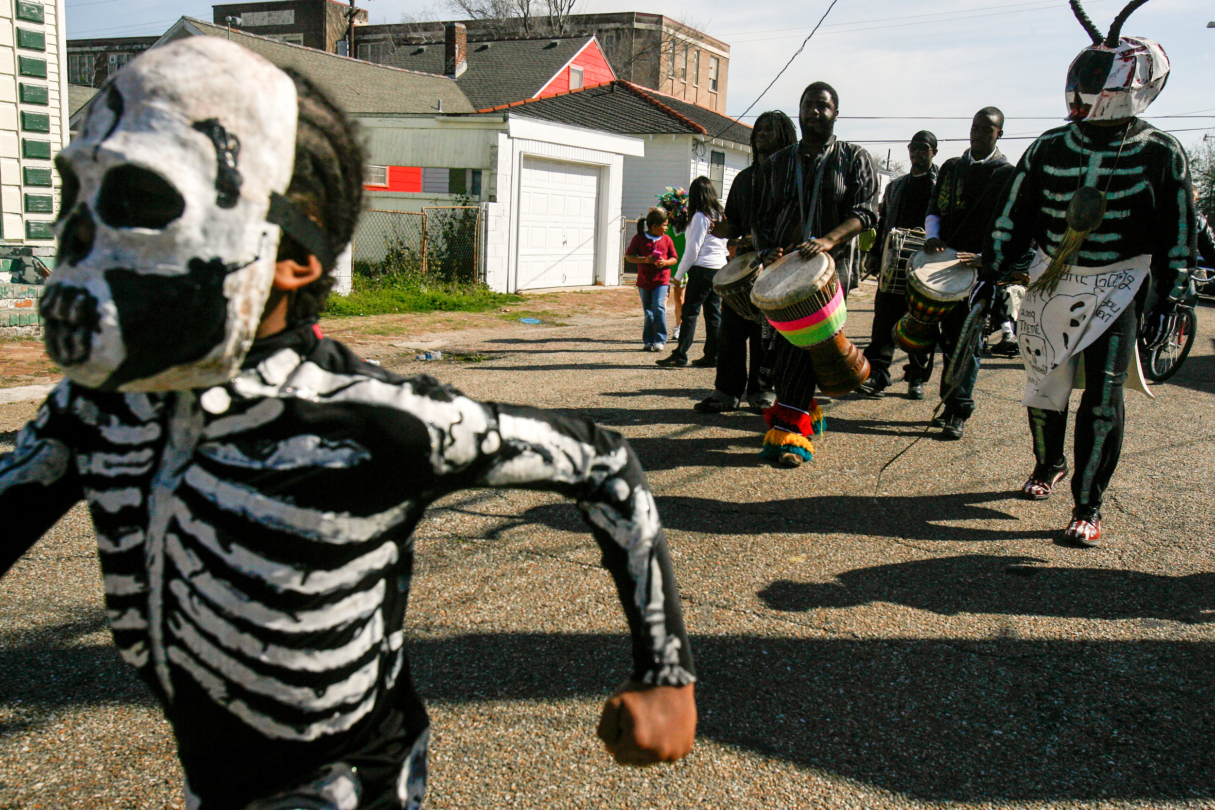  The Northside Skulls bone gang - Seventh Ward 