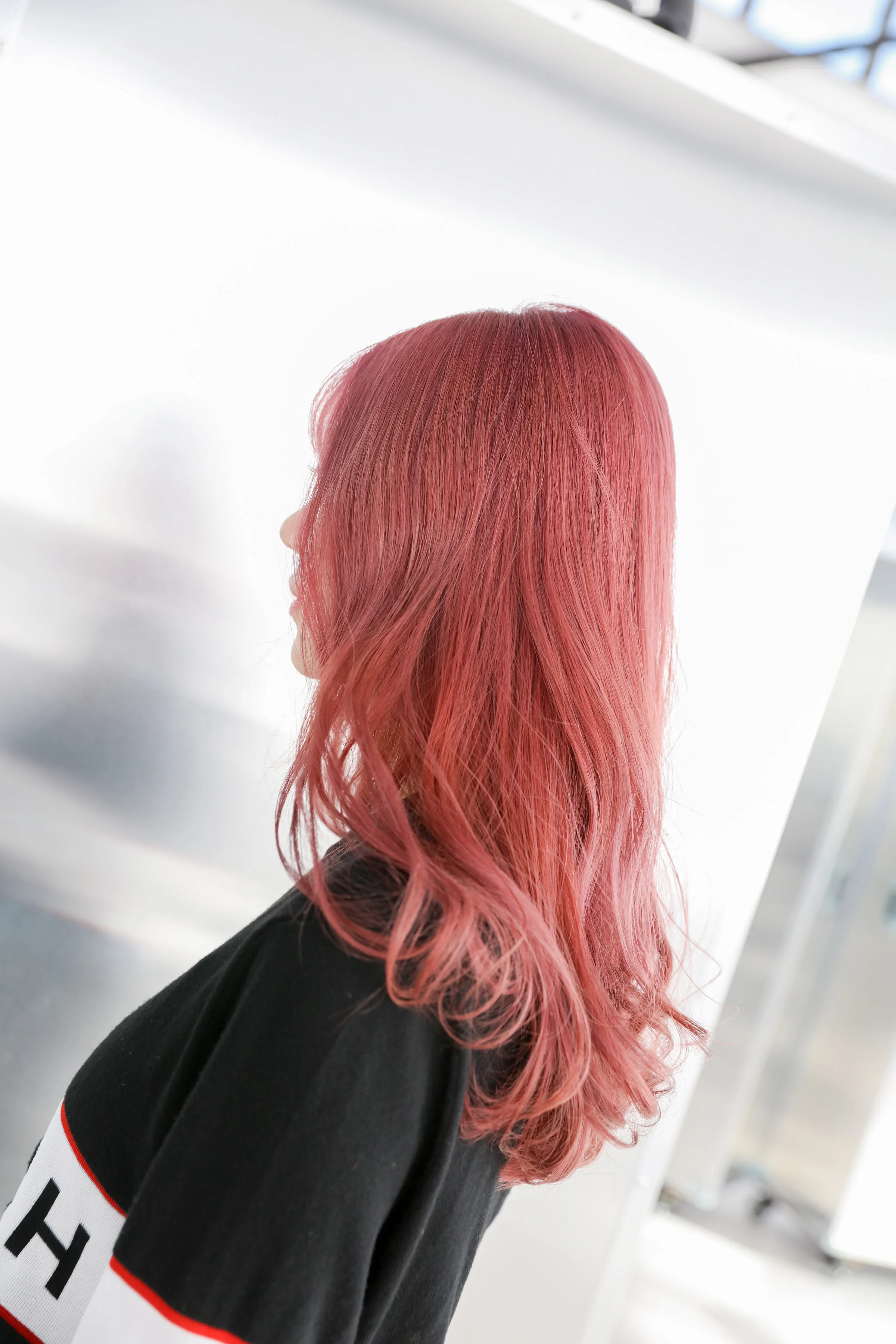 Deep Peach Pink Colour