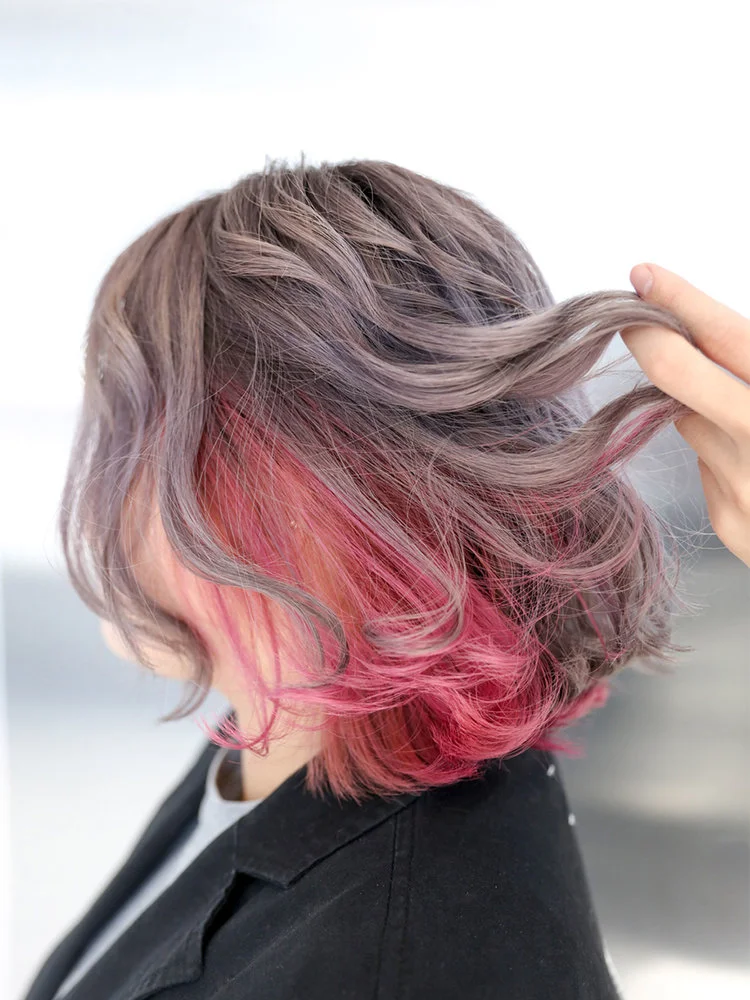 Smokey Purple x Inner Pink — USFIN ATELIER produced by assort Hair Salon