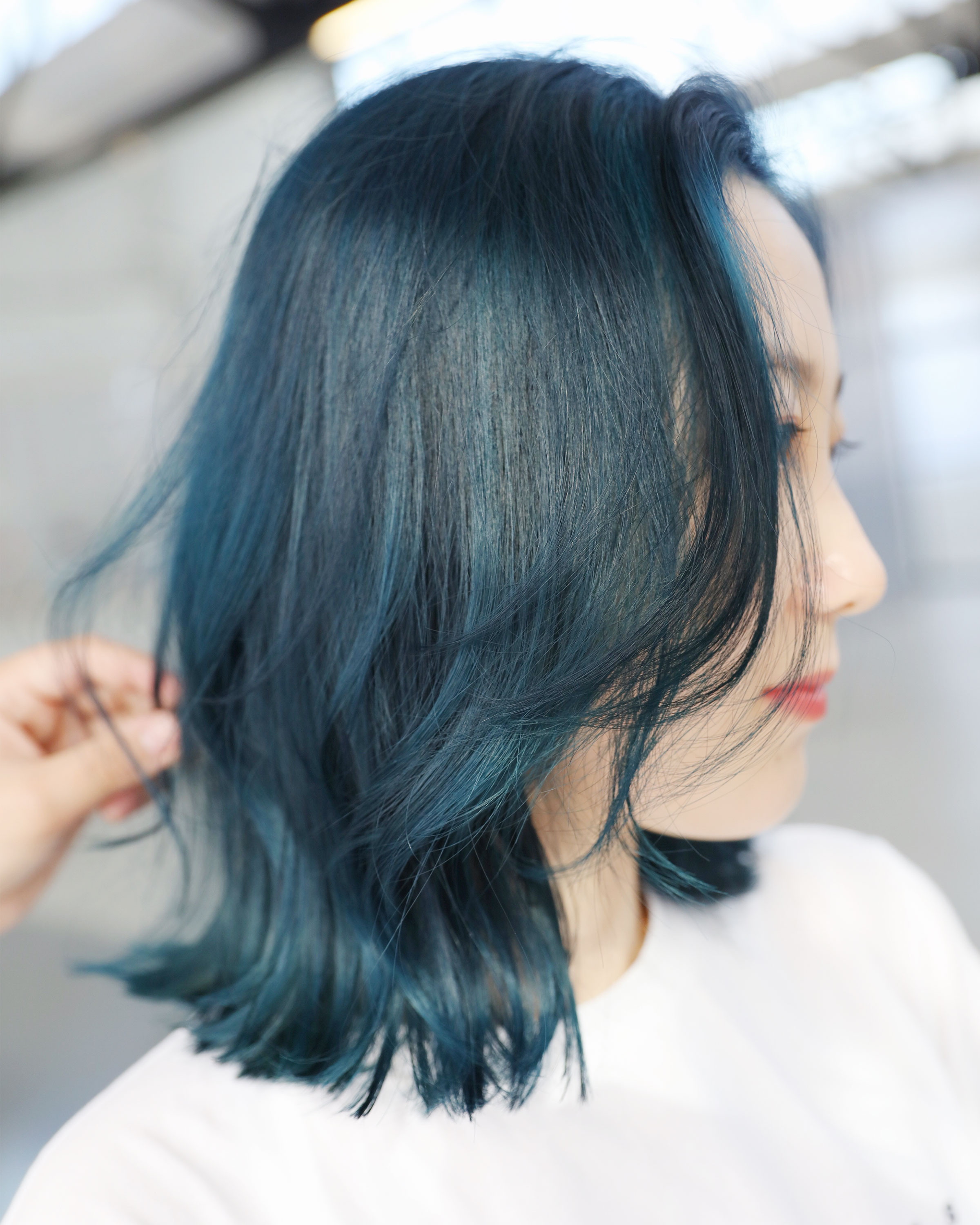 Turquoise Colour — USFIN ATELIER produced by assort | Hair Salon