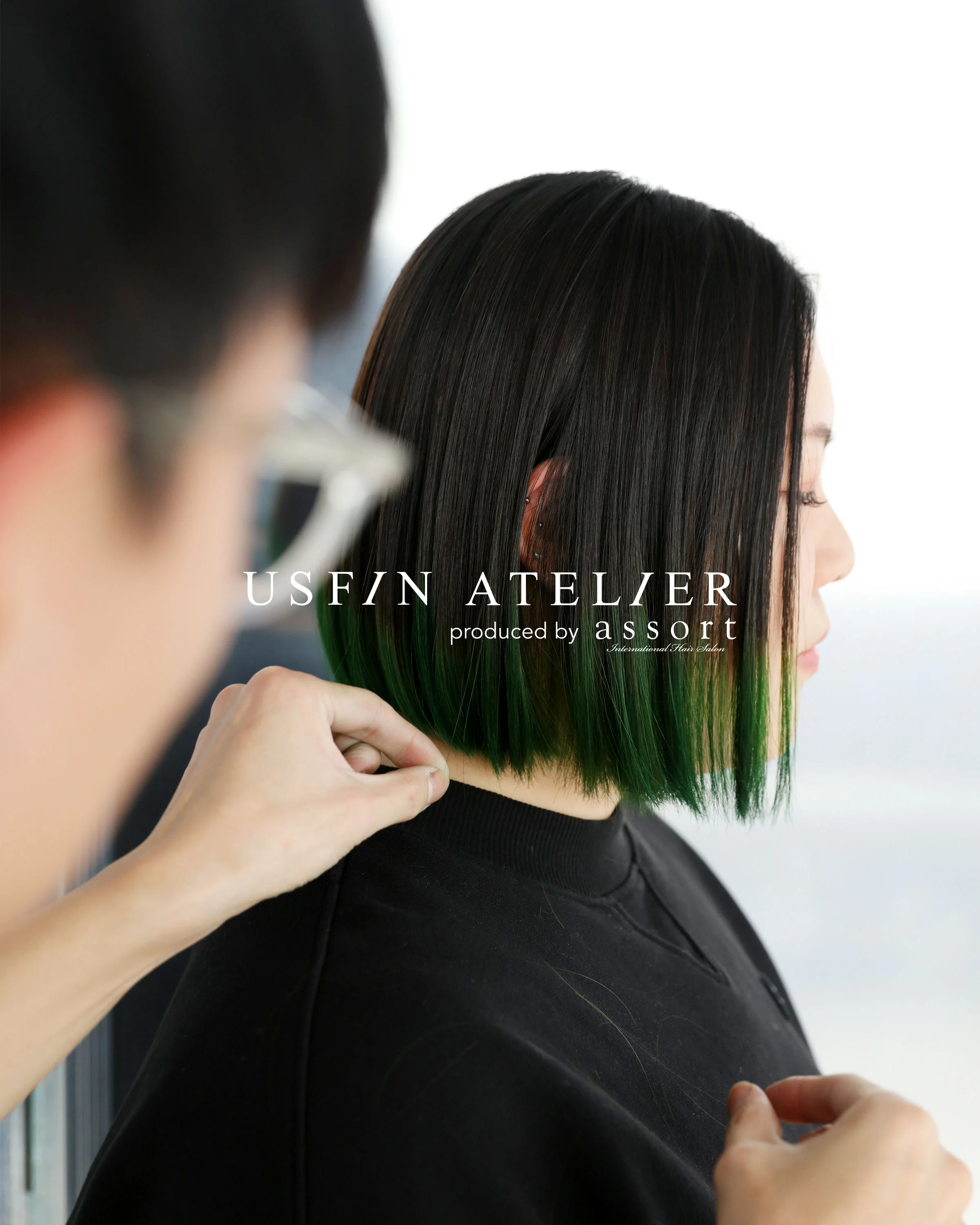 Green Hem Colour