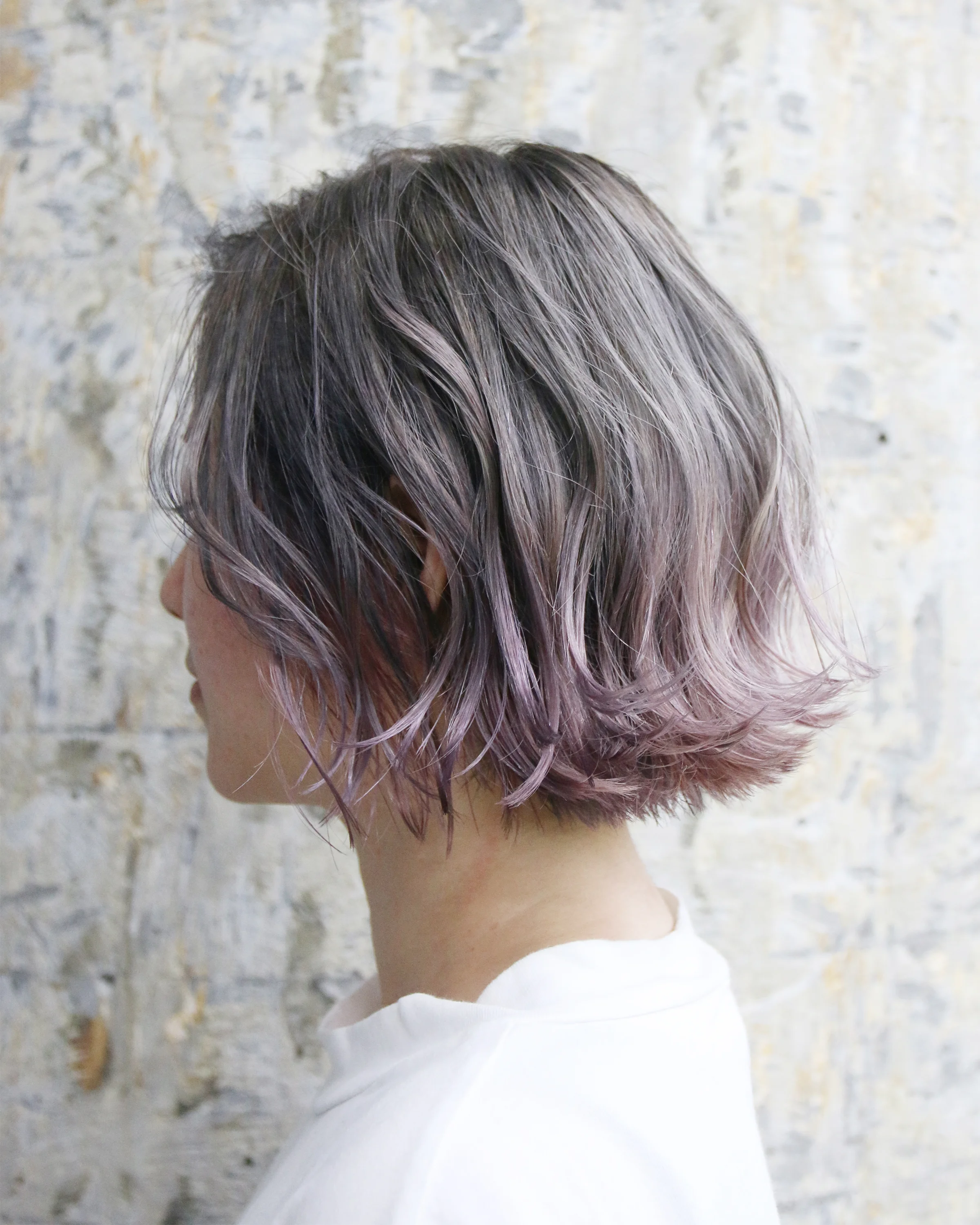 Grey Lavender Gradient Colour