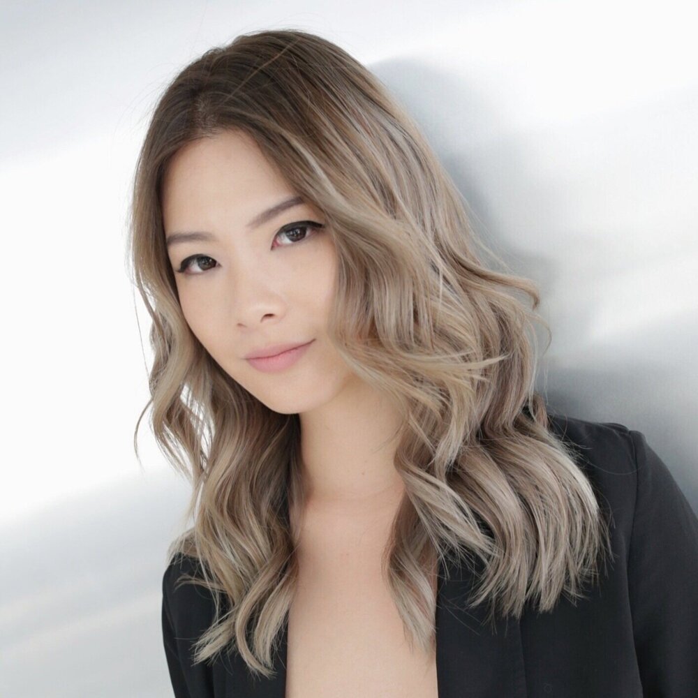 Balayage Hair Highlights Foils Gradient Colour | Balayage Asian Hair —  USFIN ATELIER produced by assort | Hair Salon