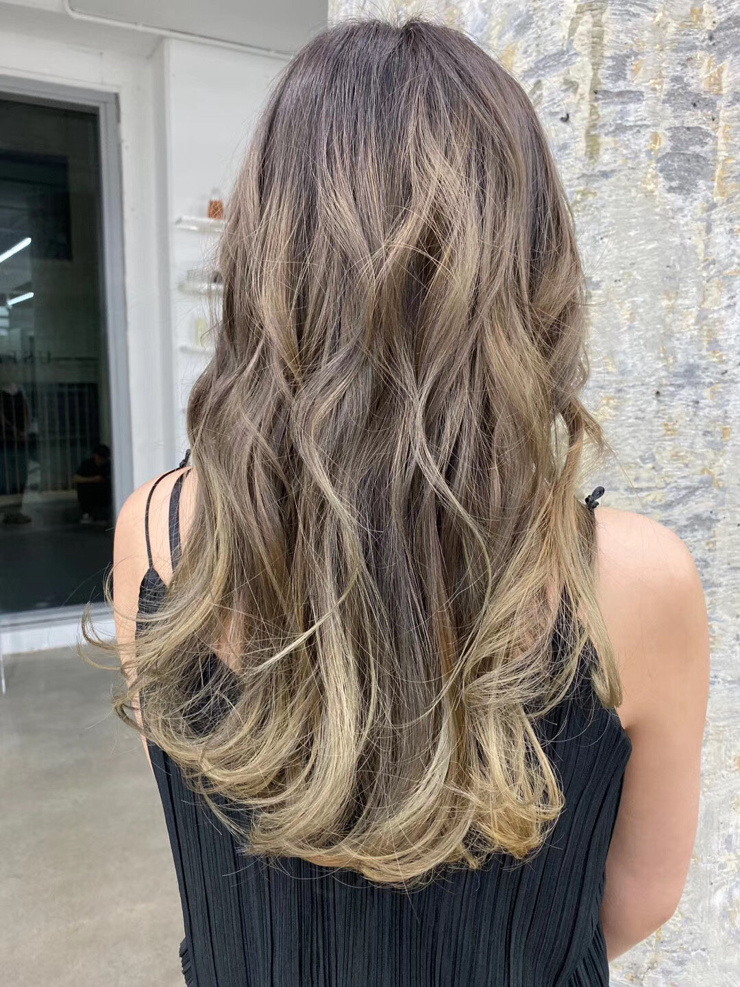 Balayage Hair Highlights Foils Gradient Colour | Balayage Asian Hair —  Usfin Atelier Produced By Assort | Hair Salon