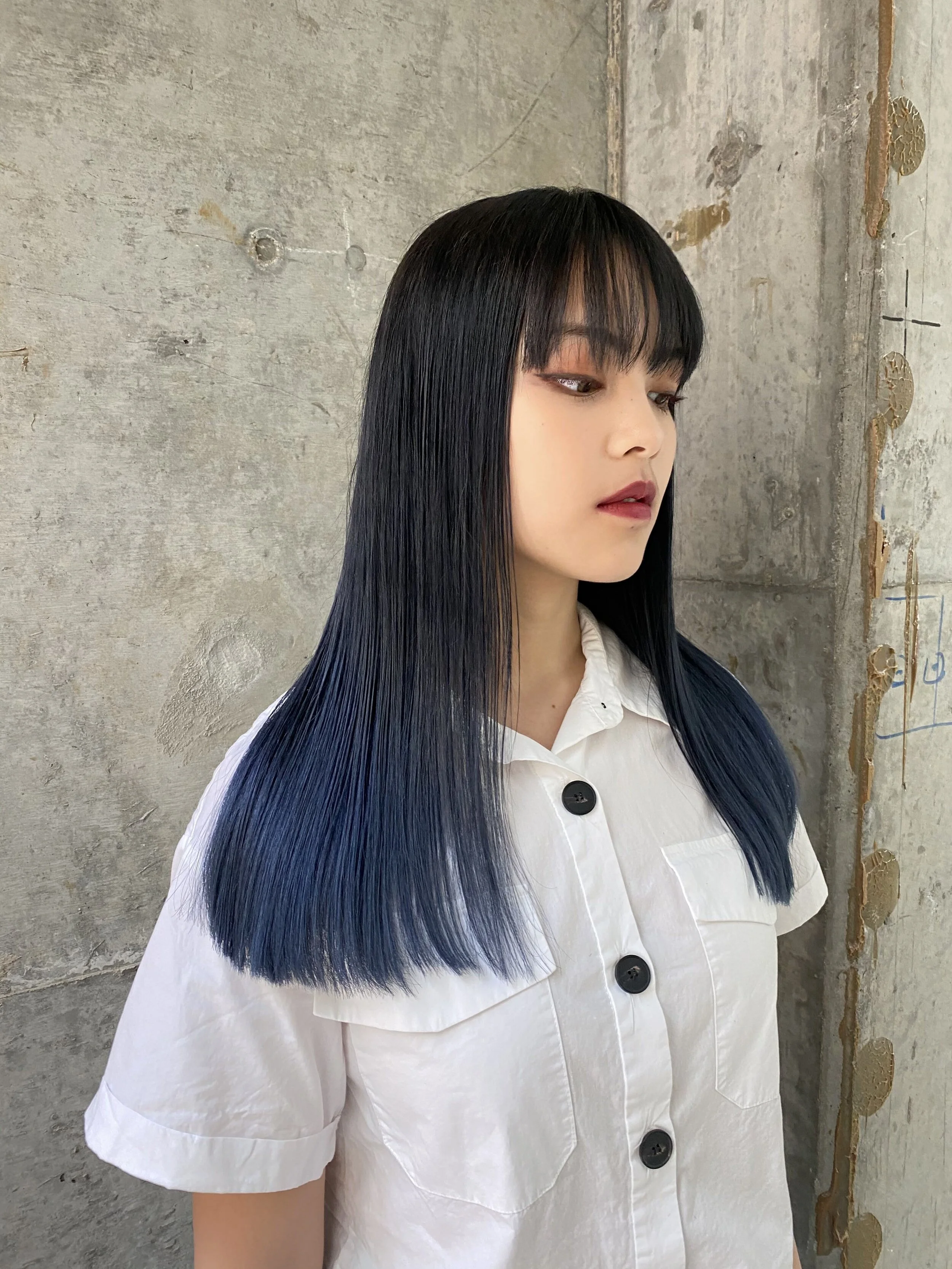 Greyish Navy Colour