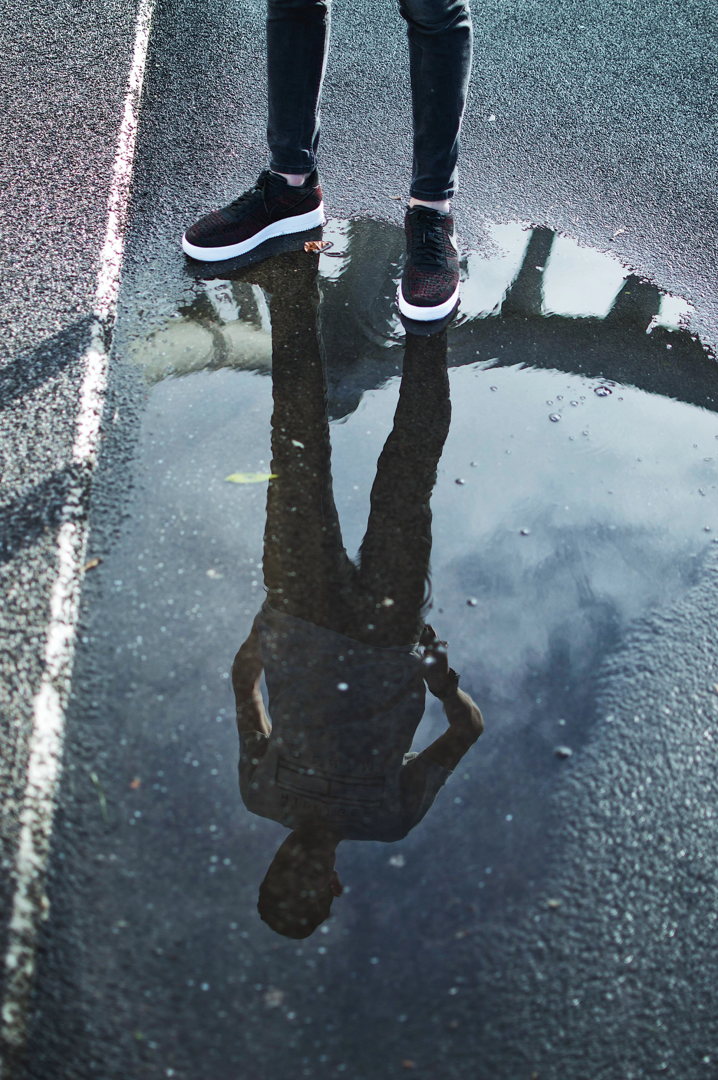 joe biden, the puddle, & the one-sided conversation