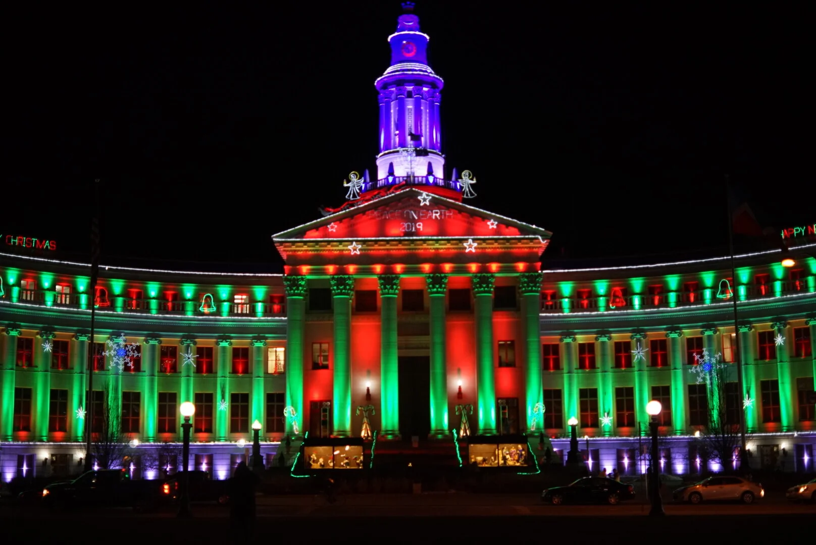Self Guided Holiday Lights Tour of Downtown Denver