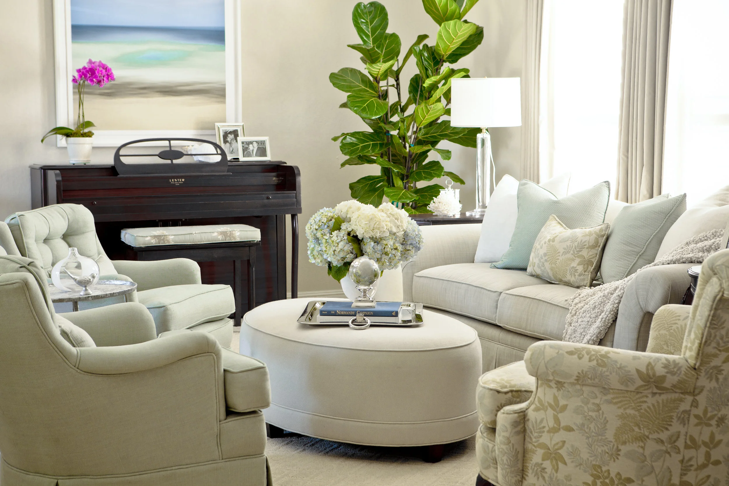 Artist: UNKNOWN Designer: KRISTE MICHELINI INTERIORS