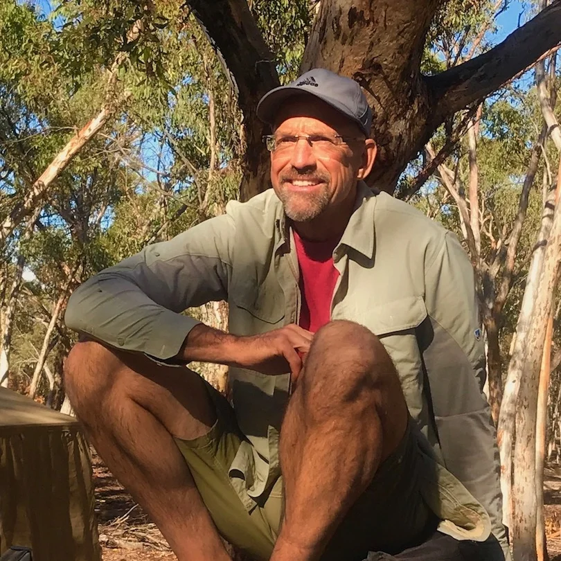 Michael Hertz I have spent much of my adult life hiking and exploring the forests, mountains and rugged coasts of America’s West Coast. In 2014 I came to Perth to continue my life’s work as a healthcare educator. In my role I am privileged to help others become more fully reflective and compassionate caregivers. As wilderness has always been for me, the deserts and bush of Australia have become my best teachers. From them I gain perspective, peace and deeper appreciation of the interdependence of people, the earth and the Sacred.