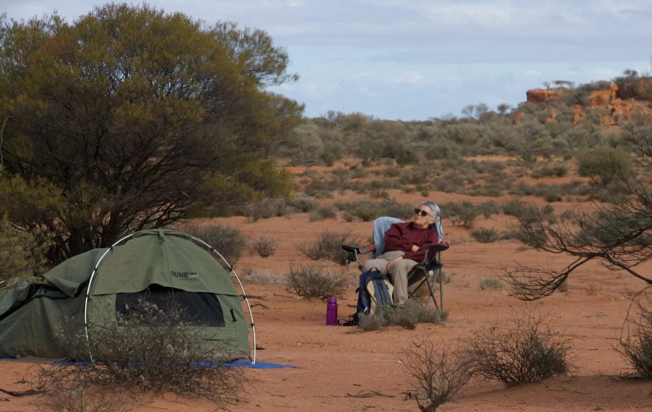Rae enjoying the desert - Nallan Breakaways.jpeg