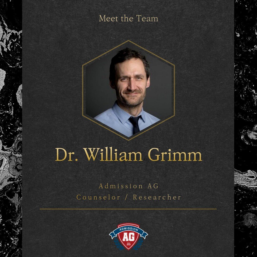 [MEET THE TEAM]
Admission AG introduces DR. WILLIAM GRIMM

Will&rsquo;s design leadership spans more than 20 years of professional experience in architecture and design. He brings a focused interest in mentoring and teaching the practice of architect