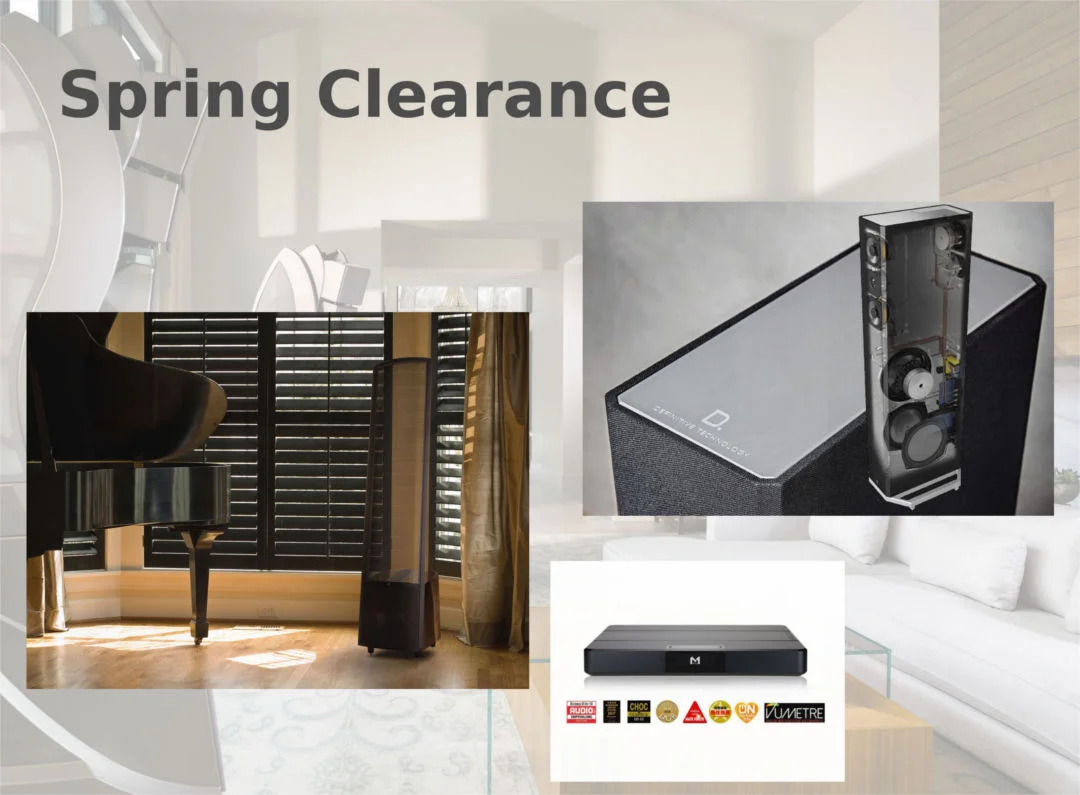 Image by Wilson Audio, Definitive Technology, Martin Logan, and MicroMega. Edited by Xin Tan @ Audio Excellence