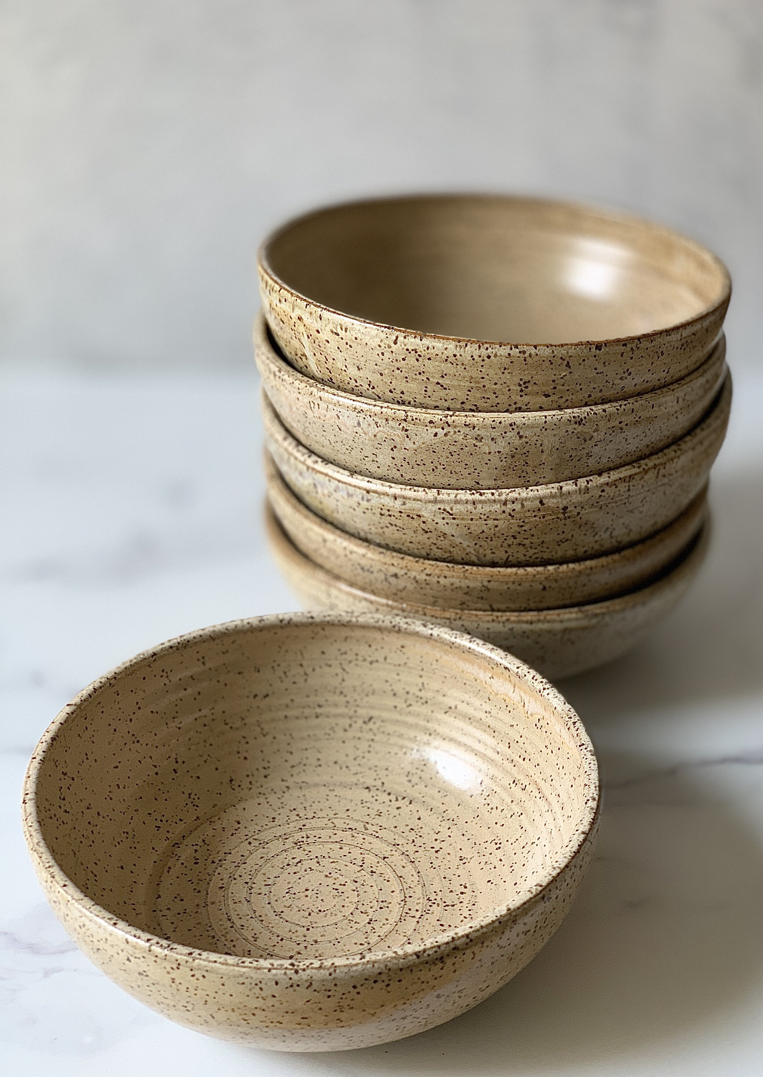 speckled bowl (large)