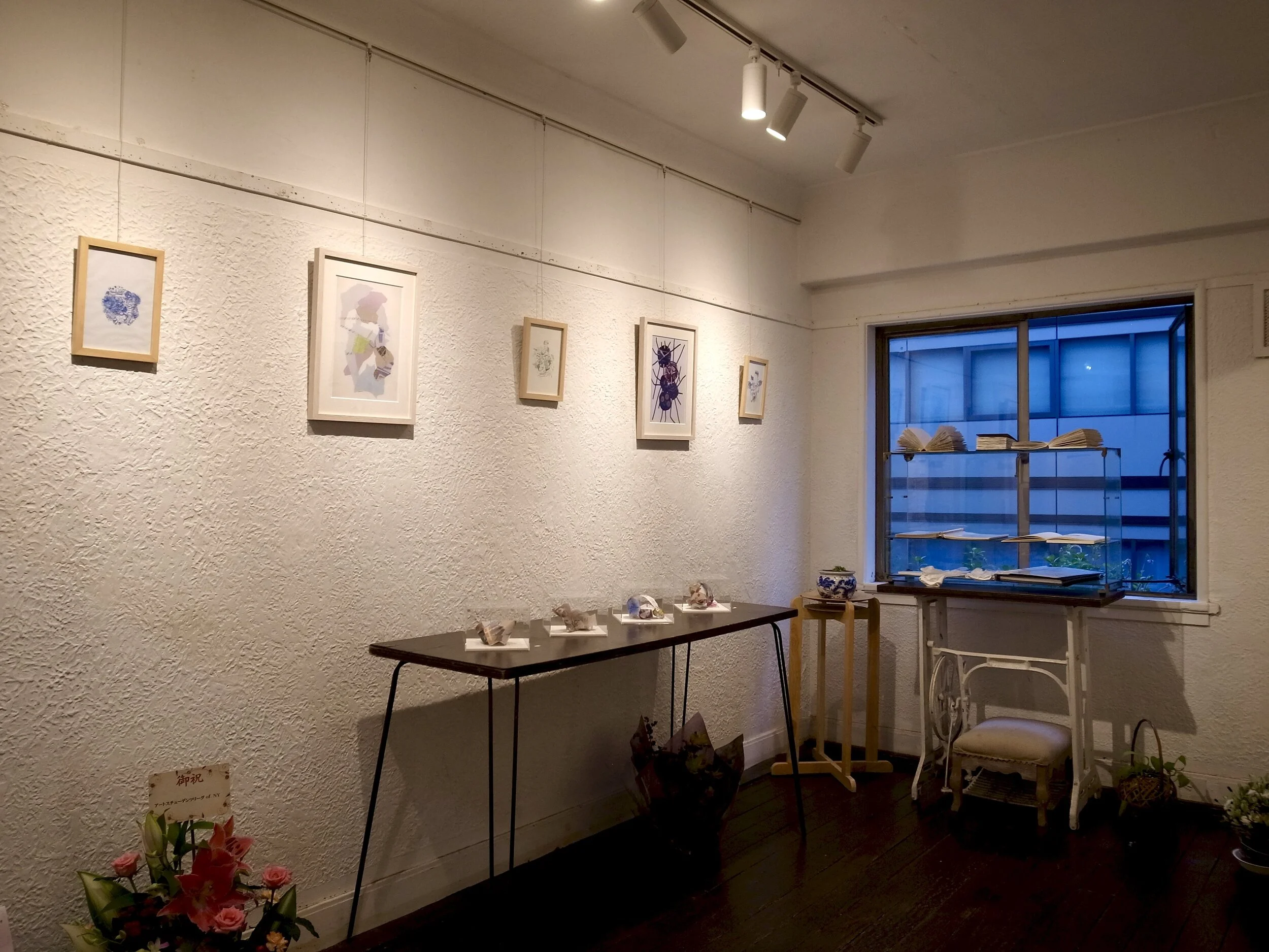 「瞬間に生息」グループ展, Galerie La, 2020年9月22日-27日