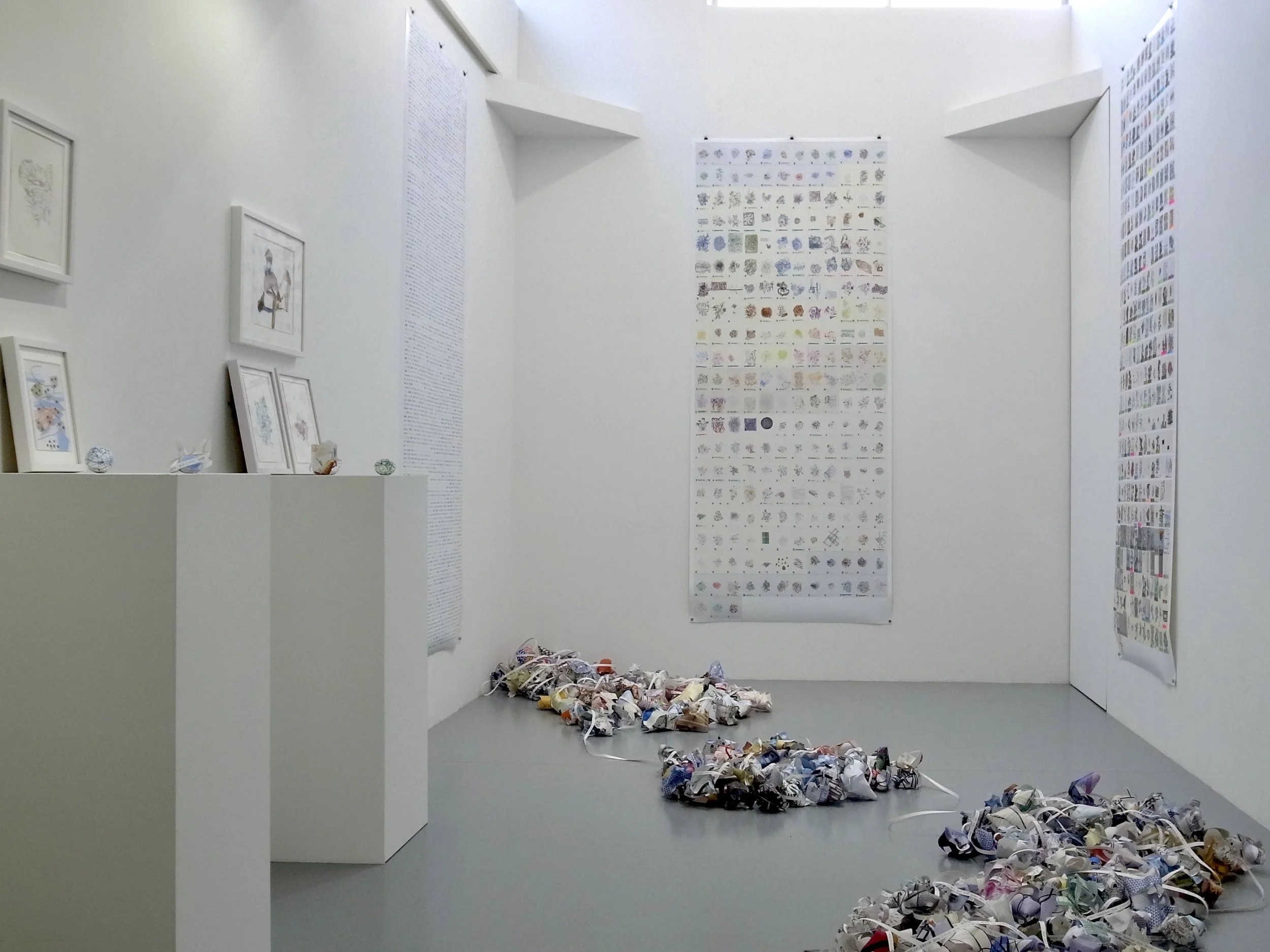 『日常再構成の注釈と発見 - 66の要素』個展, Hasu no hana, 2021年12月11日-19日