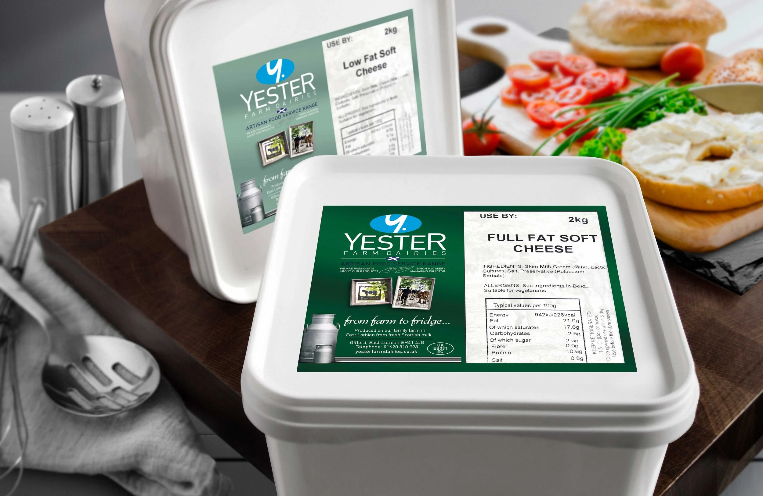 2kg Full Fat Soft Cheese