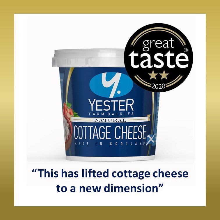 Woohoo! We are so over the moon to have been awarded 2 Stars by the afresh Taste Awards for our signature Cottage Cheese! 

Available from Scottish @sainsburys, good independent stores and online from our website (link in bio). 

#chuffedtobits #Grea