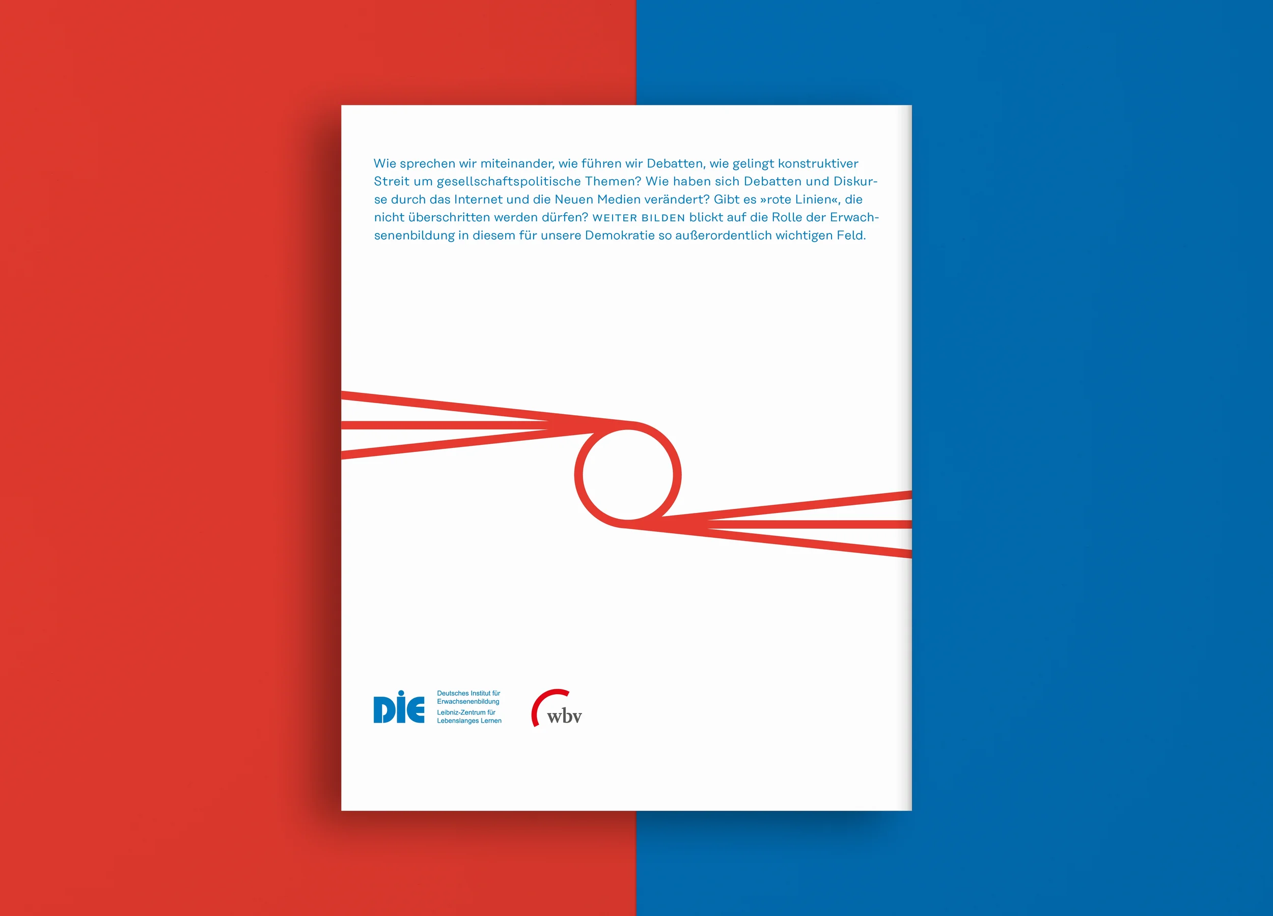 Christine Lange Studio für Gestaltung Editorial Design weiter bilden Magazin Debatte Cover Design