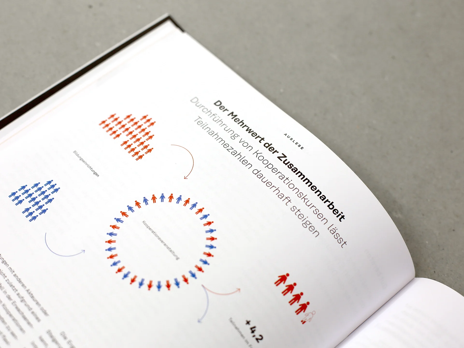 Christine Lange Editorial Design weiter bilden Magazin Neustart Relaunch Infografik Detail