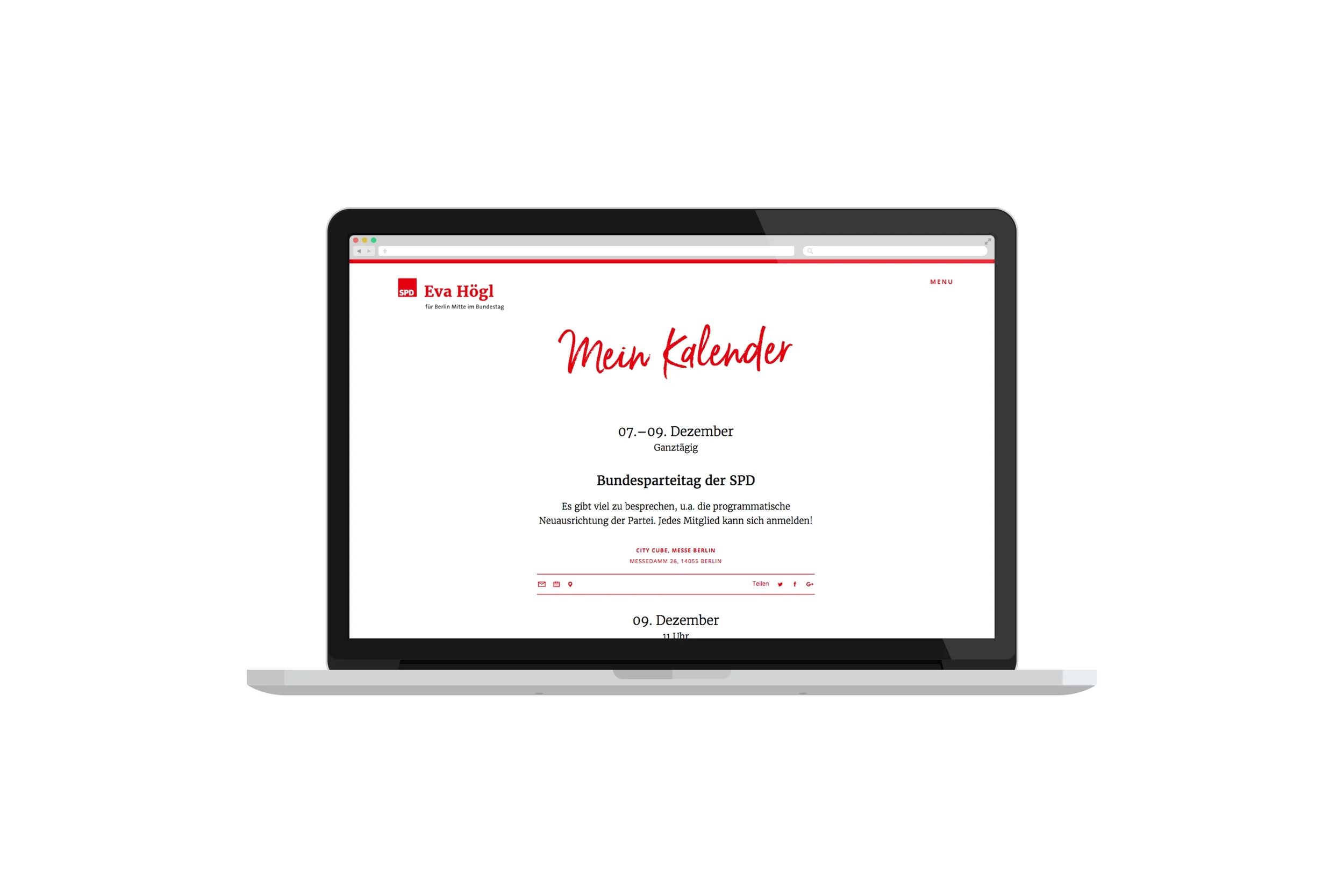 Christine Lange Design Gestaltung Eva Högl SPD Identität Webdesign Broschüre Layout