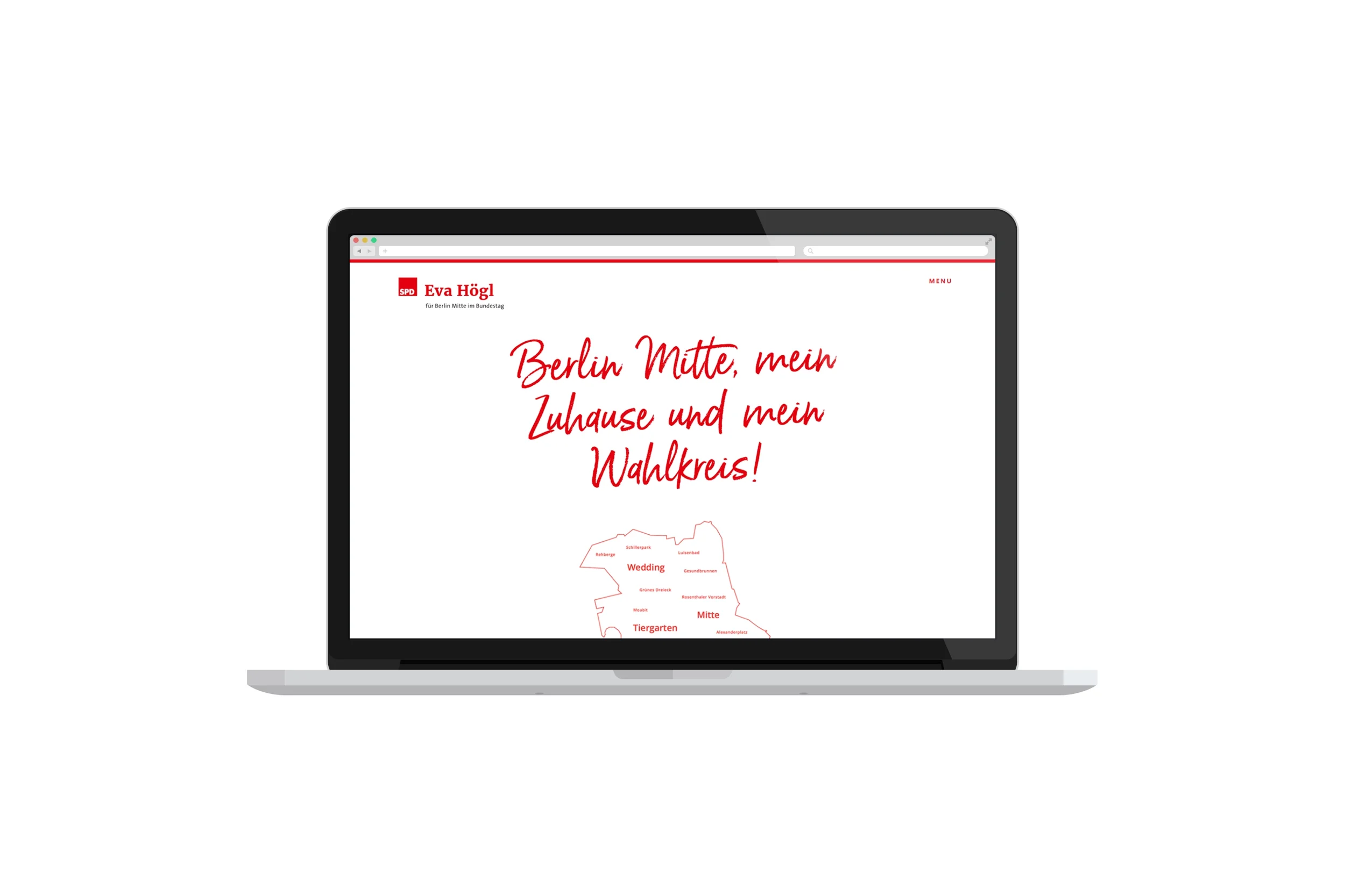 Christine Lange Design Gestaltung Eva Högl SPD Identität Webdesign Broschüre Layout