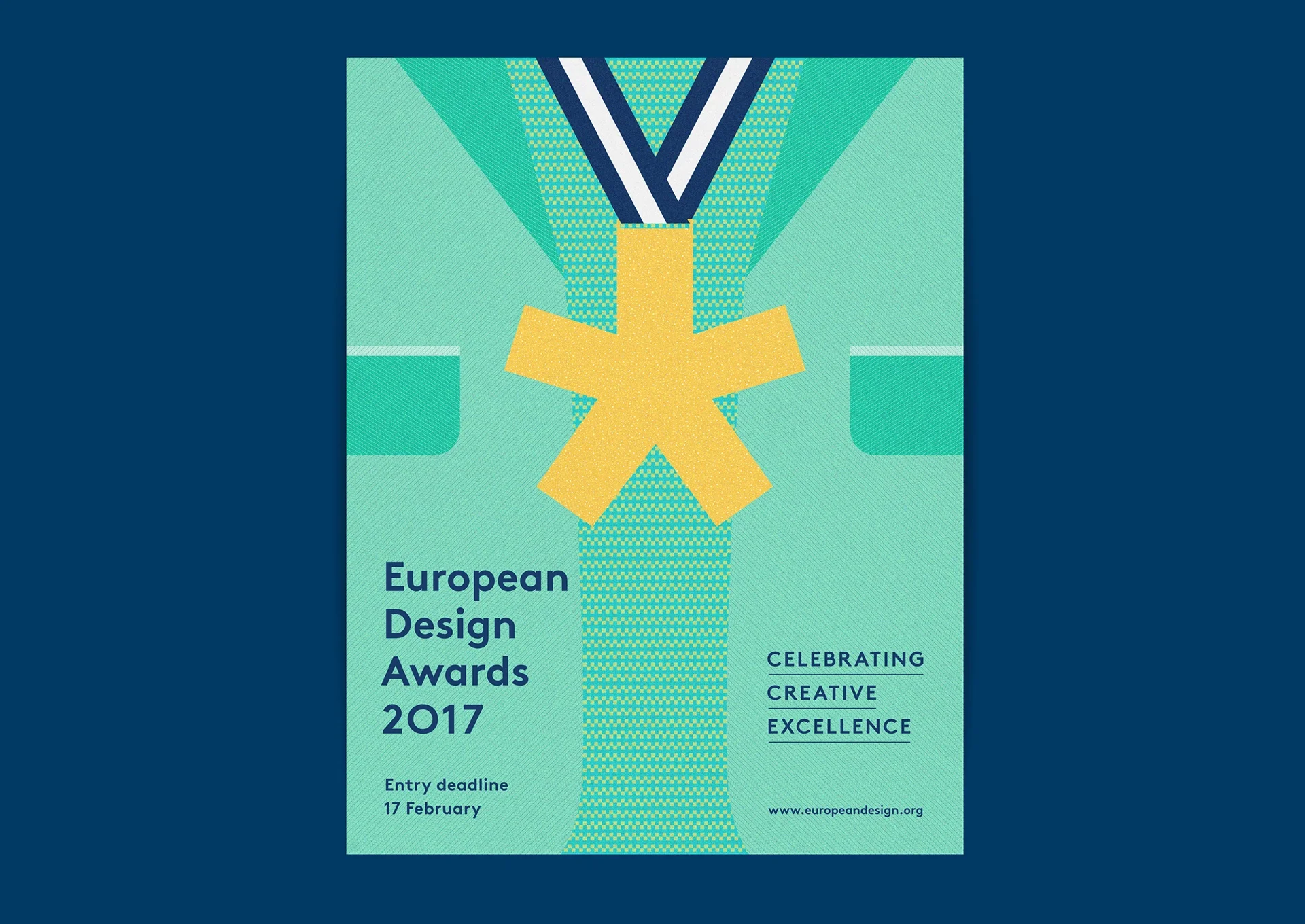 Christine Lange Studio für Gestaltung Keyvisual Poster Design Event Design European Design Awards 2017