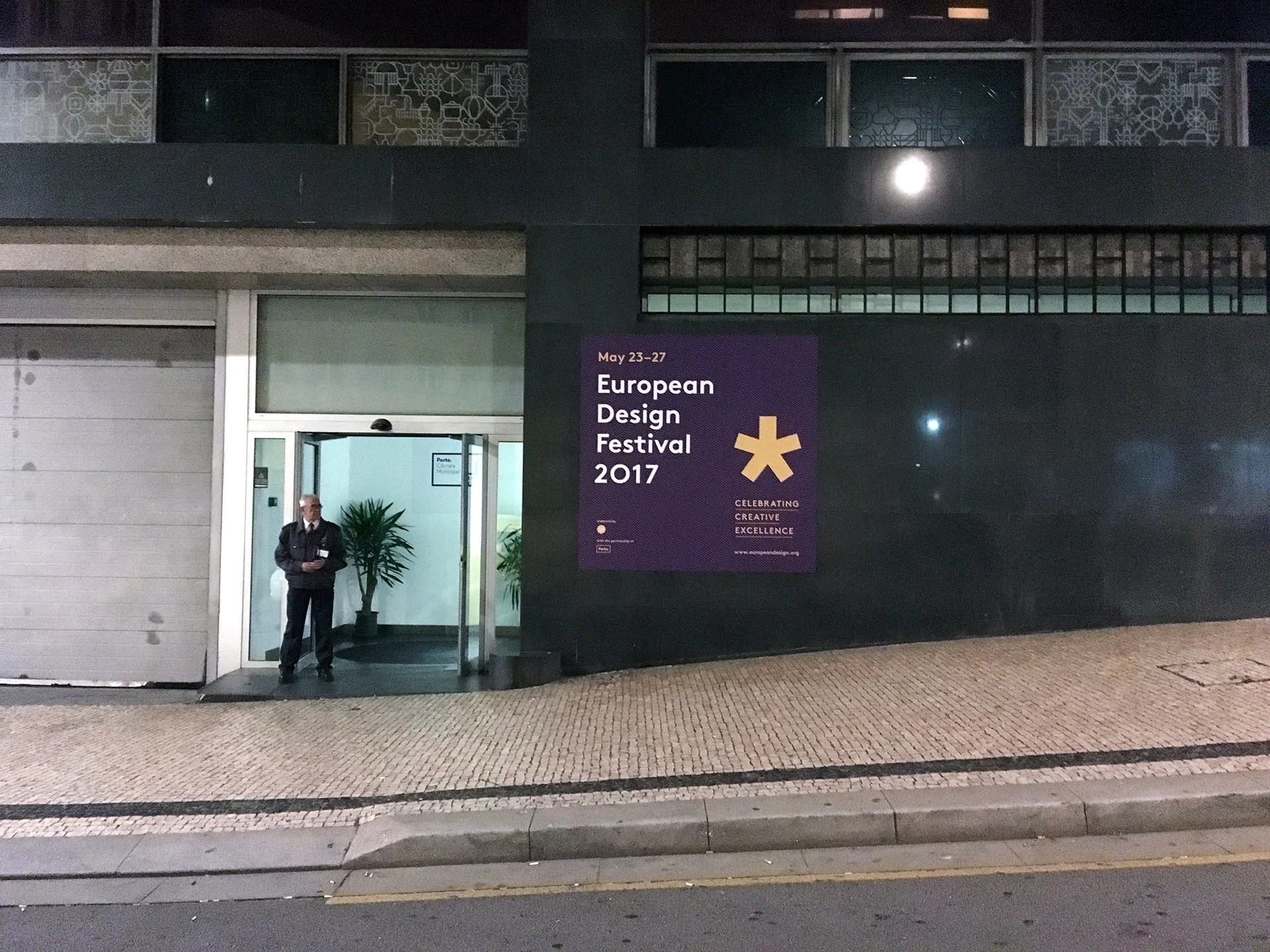 Christine Lange Studio für Gestaltung Keyvisual Poster Design Event Design European Design Awards 2017