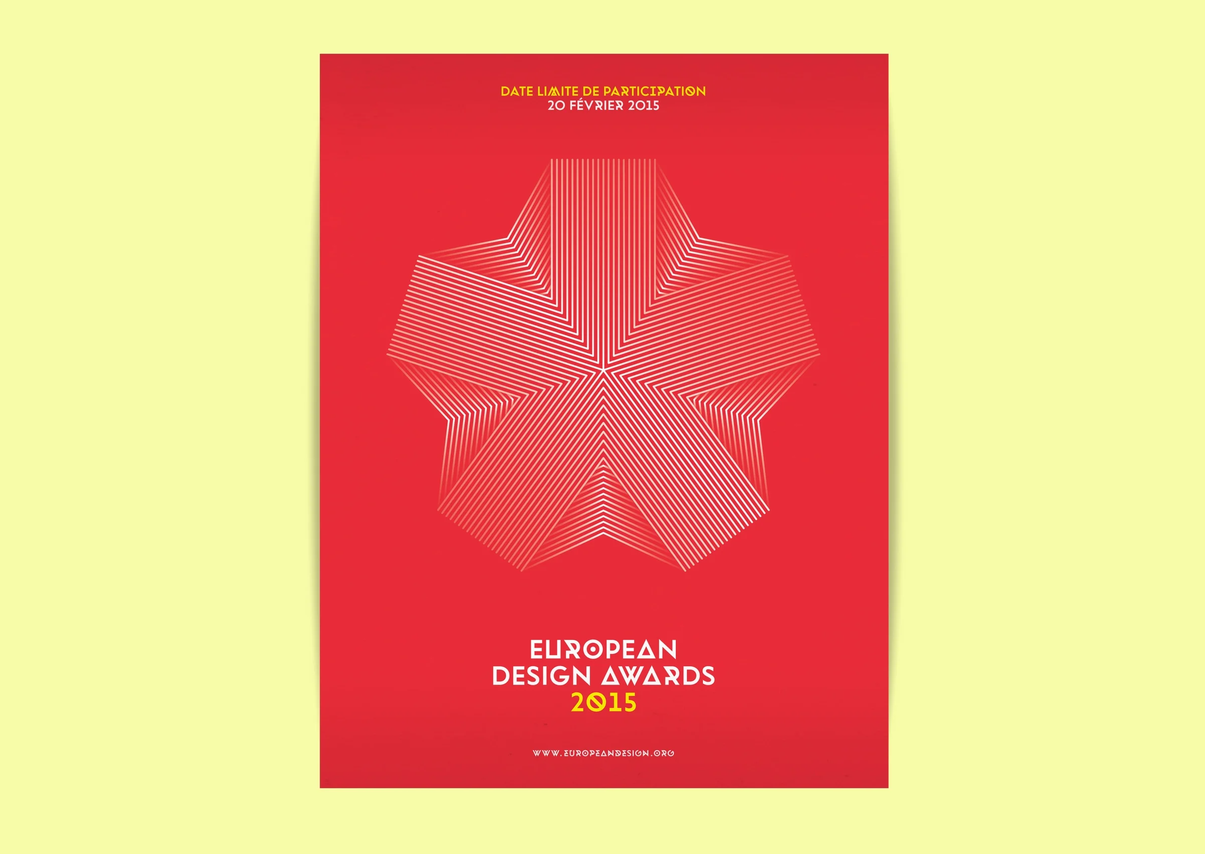 Posterdesign European Design Awards 2015, Istanbul