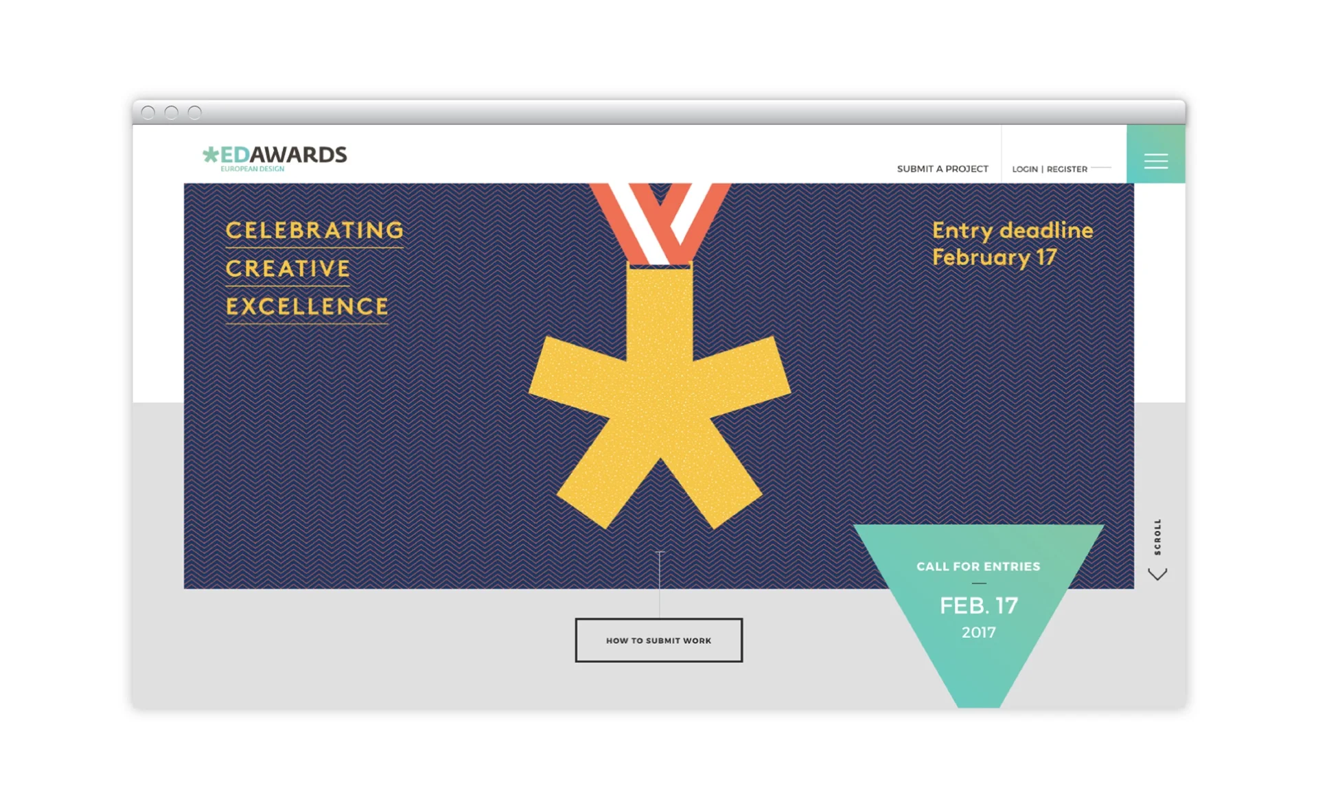 Christine Lange Studio für Gestaltung Keyvisual Poster Design Event Design European Design Awards 2017