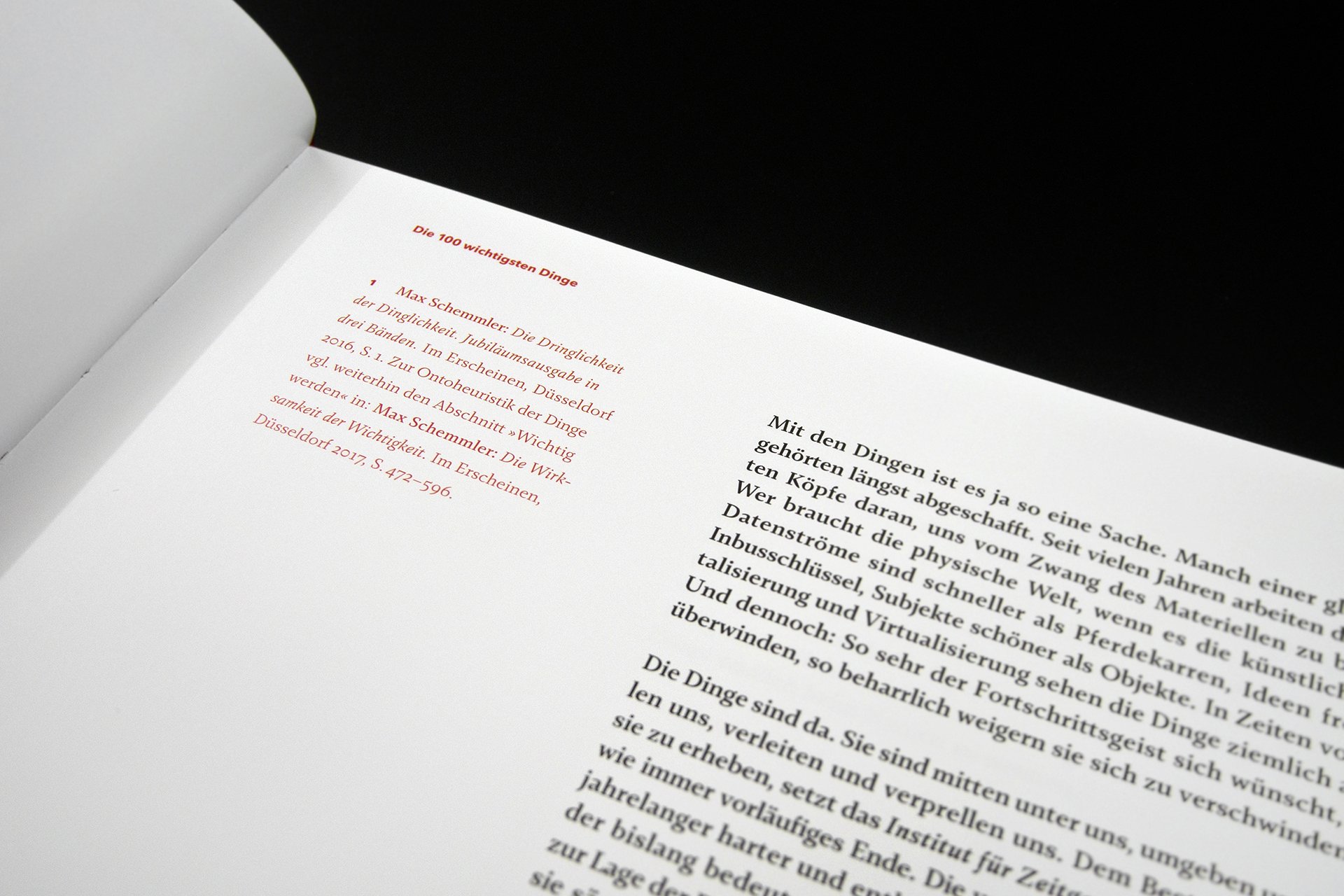 Christine Lange Editorial Design Buchgestaltung Die 100 Wichtigsten Dinge Hatje Cantz Verlag