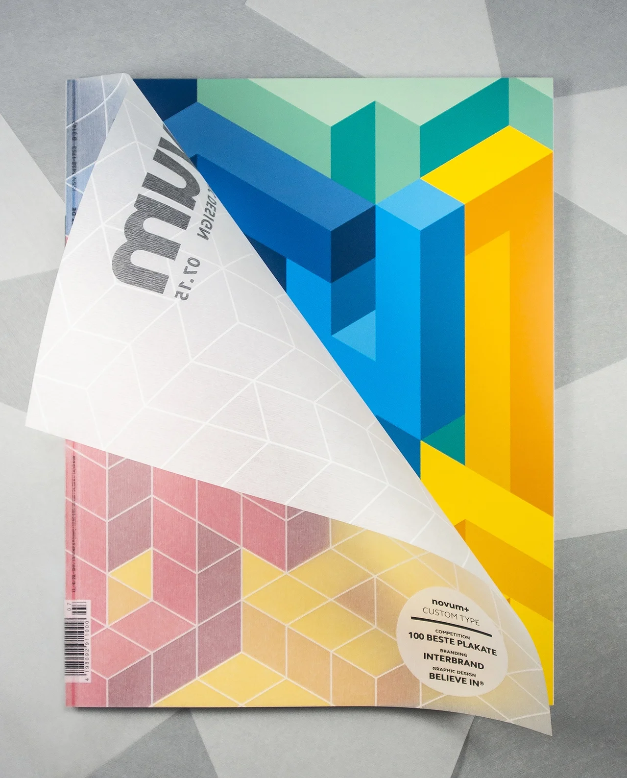 novum World of Graphic Design Cover Design Custom Type