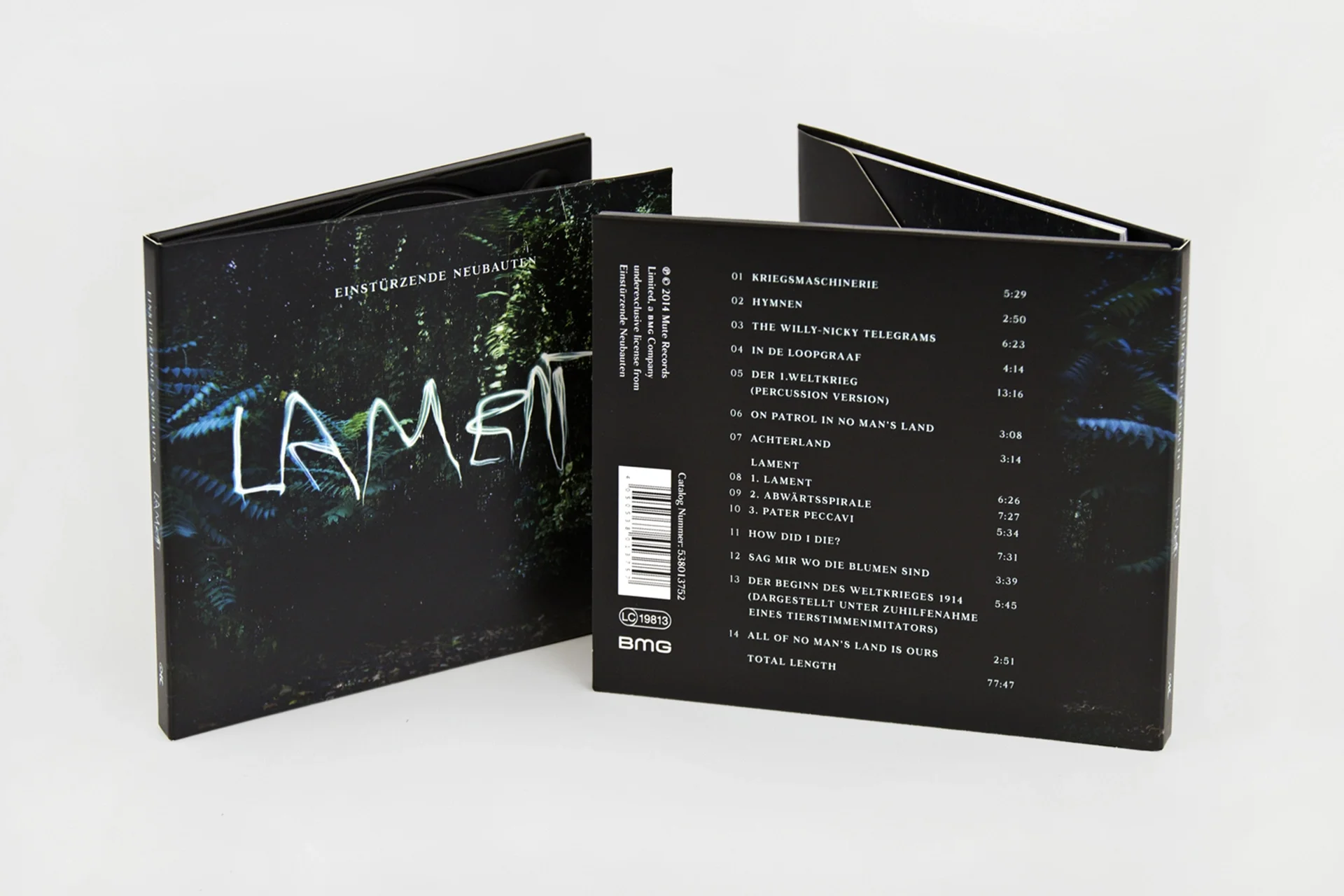Einstürzende Neubauten »Lament« – CD Cover Design, Christine Lange Berlin