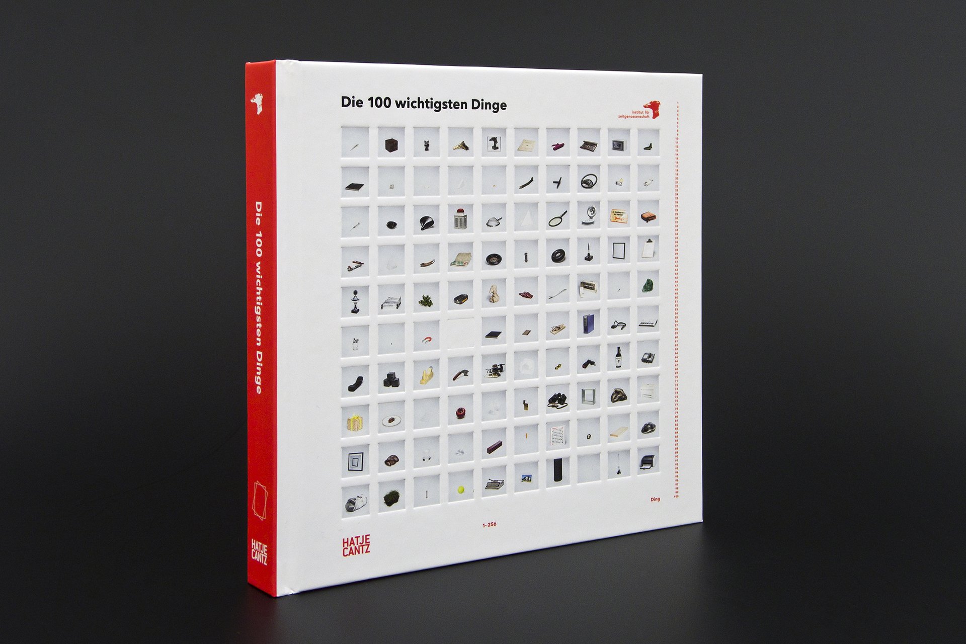 Christine Lange Editorial Design Buchgestaltung Die 100 Wichtigsten Dinge Hatje Cantz Verlag