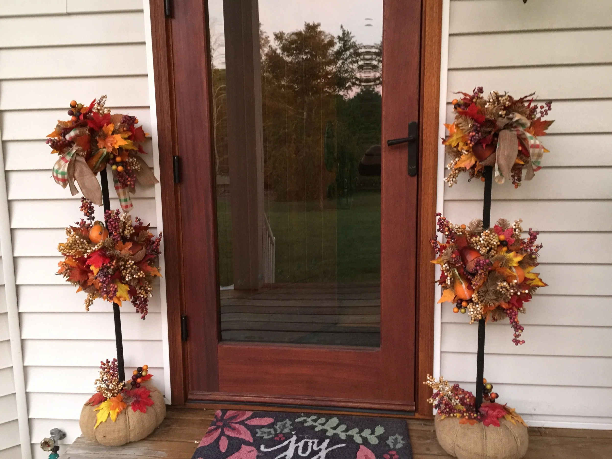 Fall Topiaries