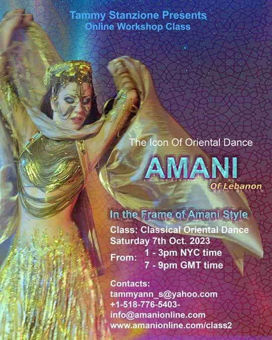 Amani of Lebanon- Livestream Workshop