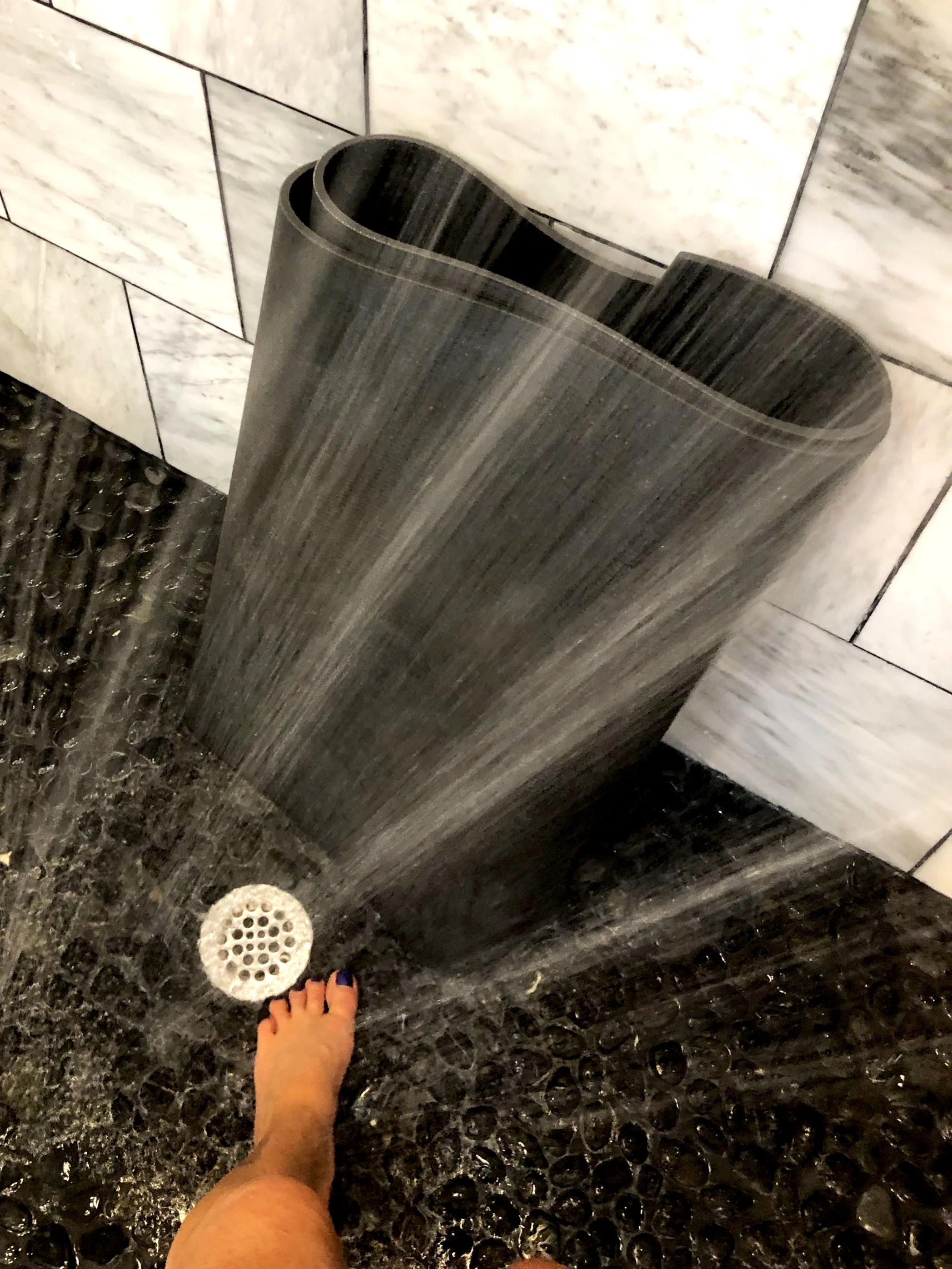 Get naked with your yoga mat